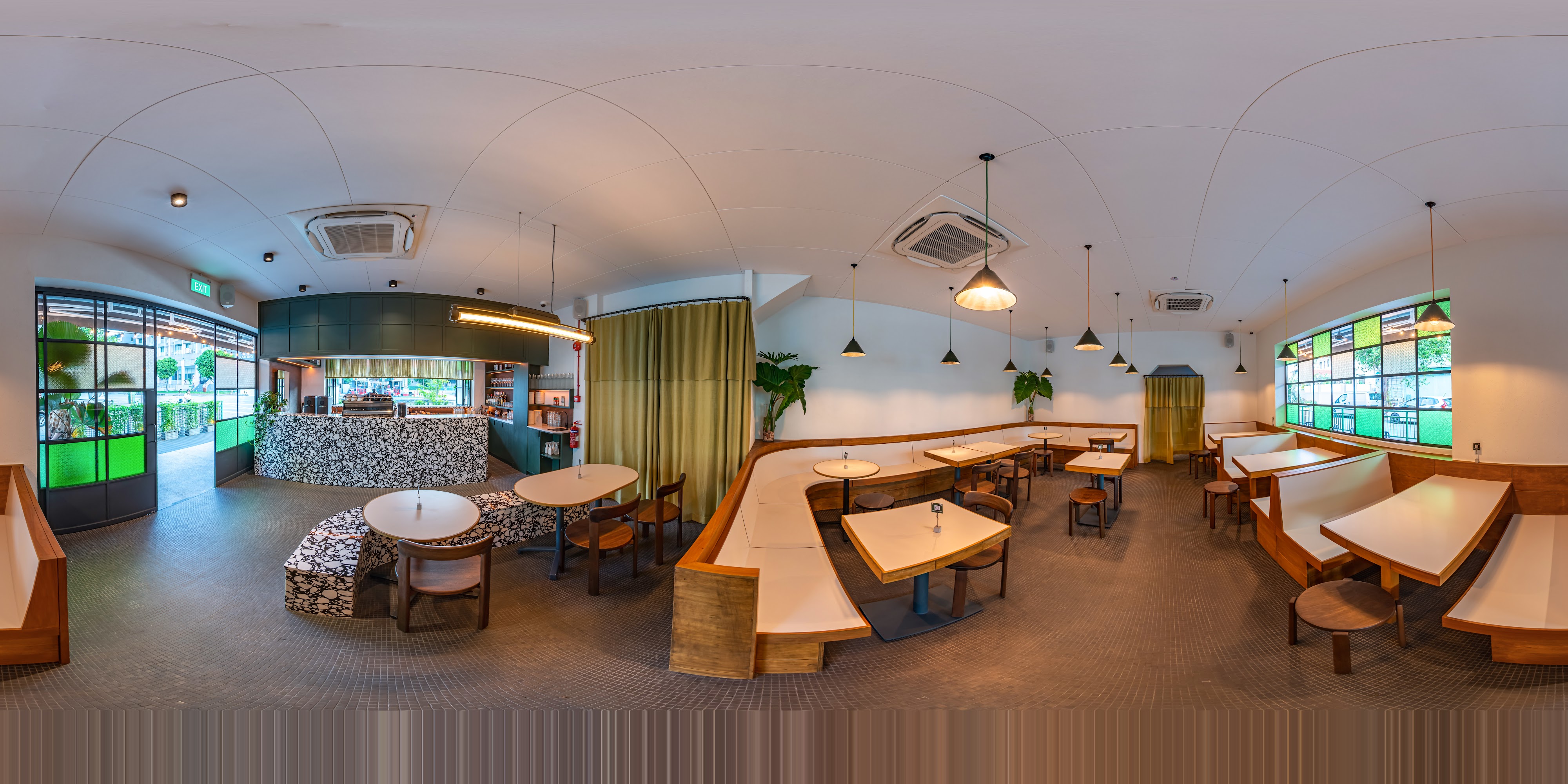 Modern Cafe Interior Decor