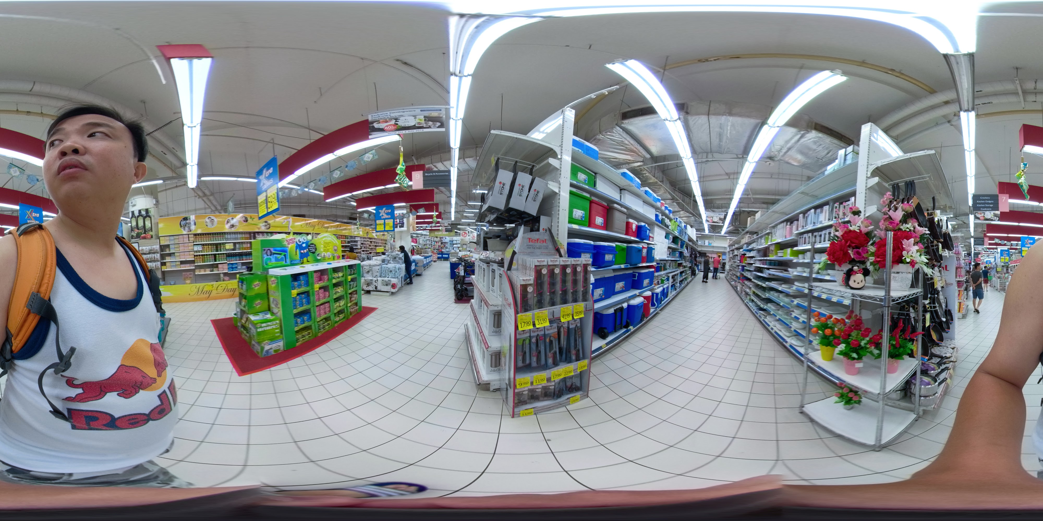 Supermarket Aisle Walkthrough
