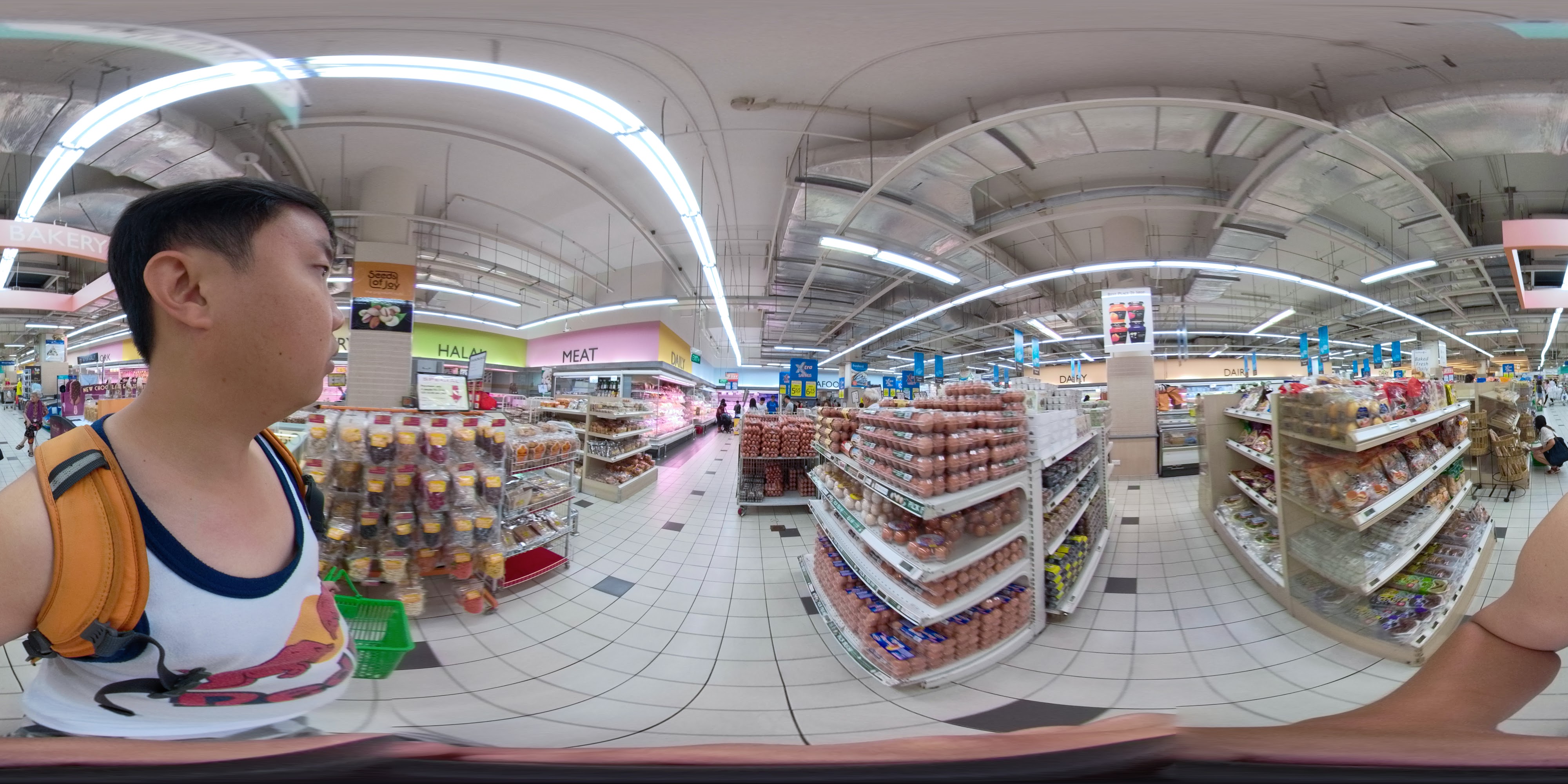 Supermarket Produce Section Overview