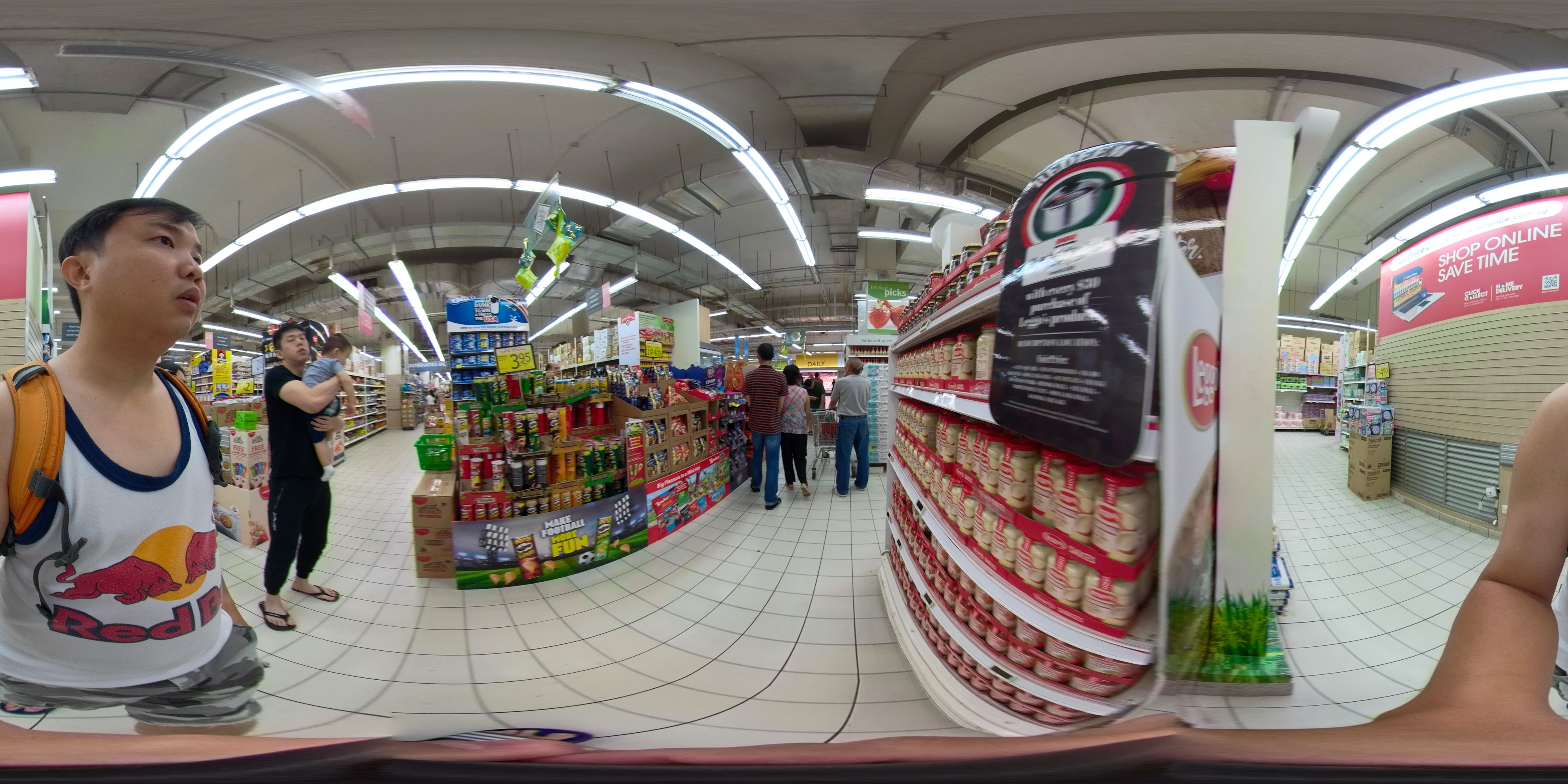 Aisle Full of Products