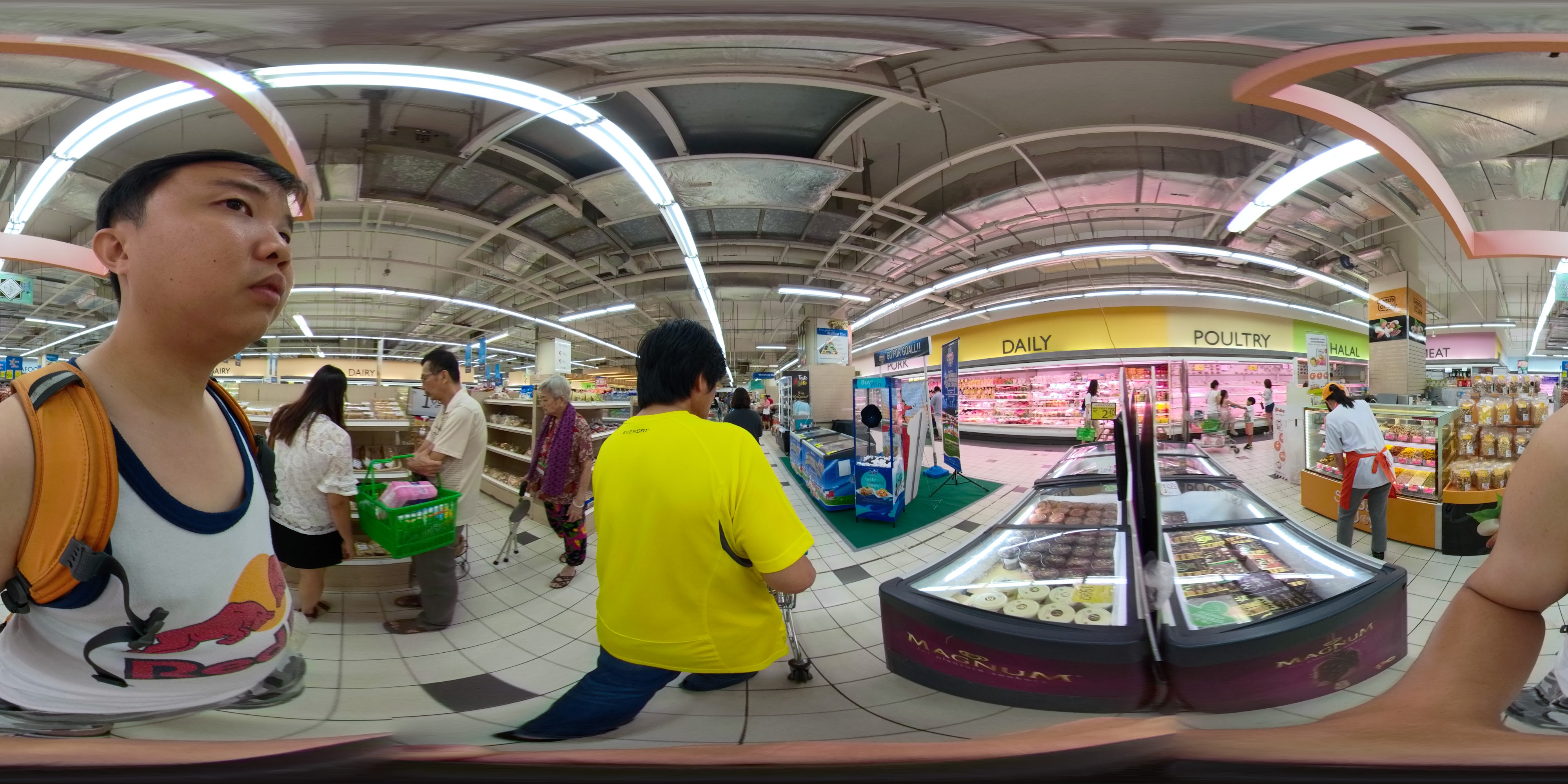 Supermarket Fresh Food Section