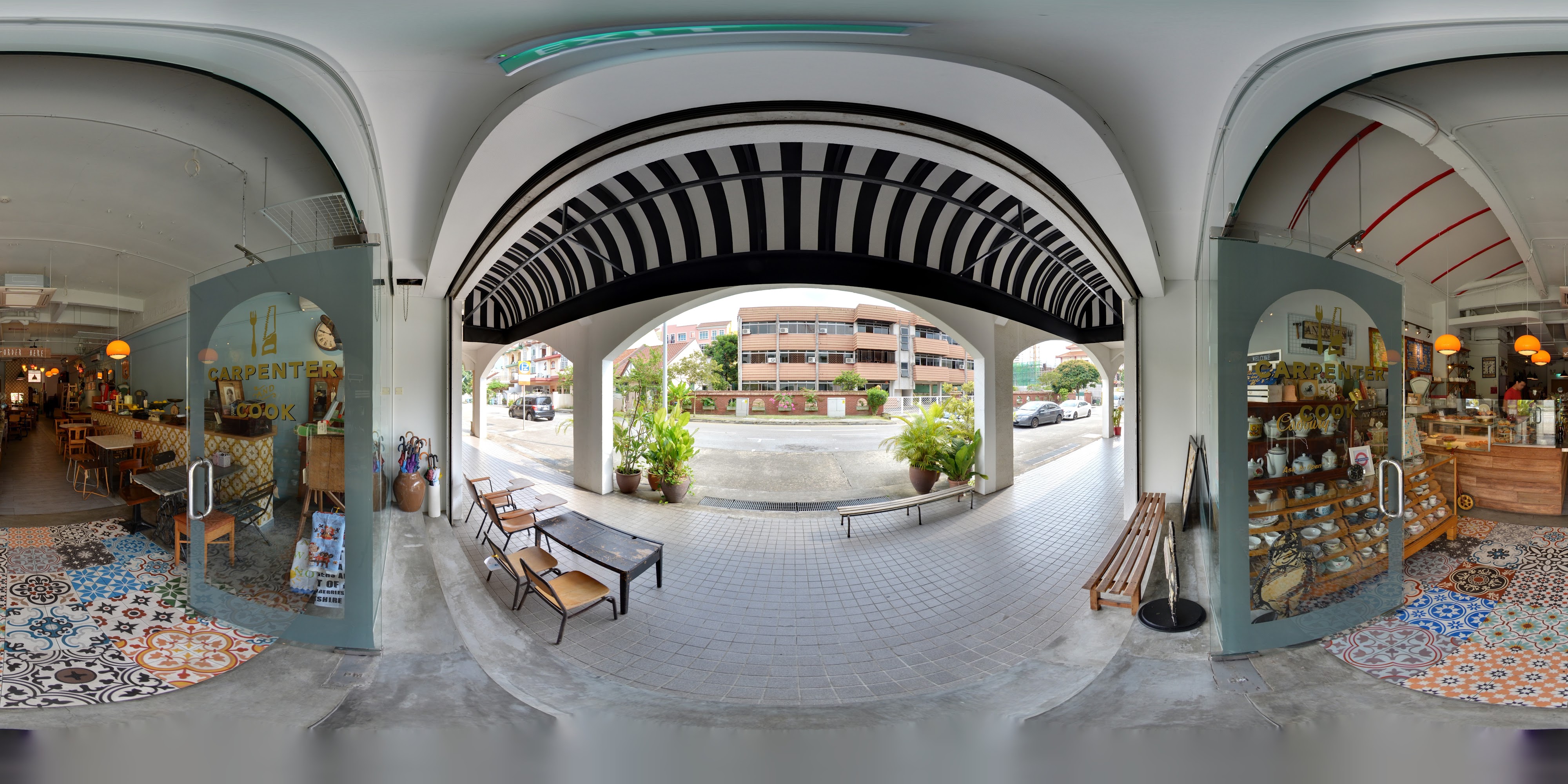 Charming Historical Tavern Entrance