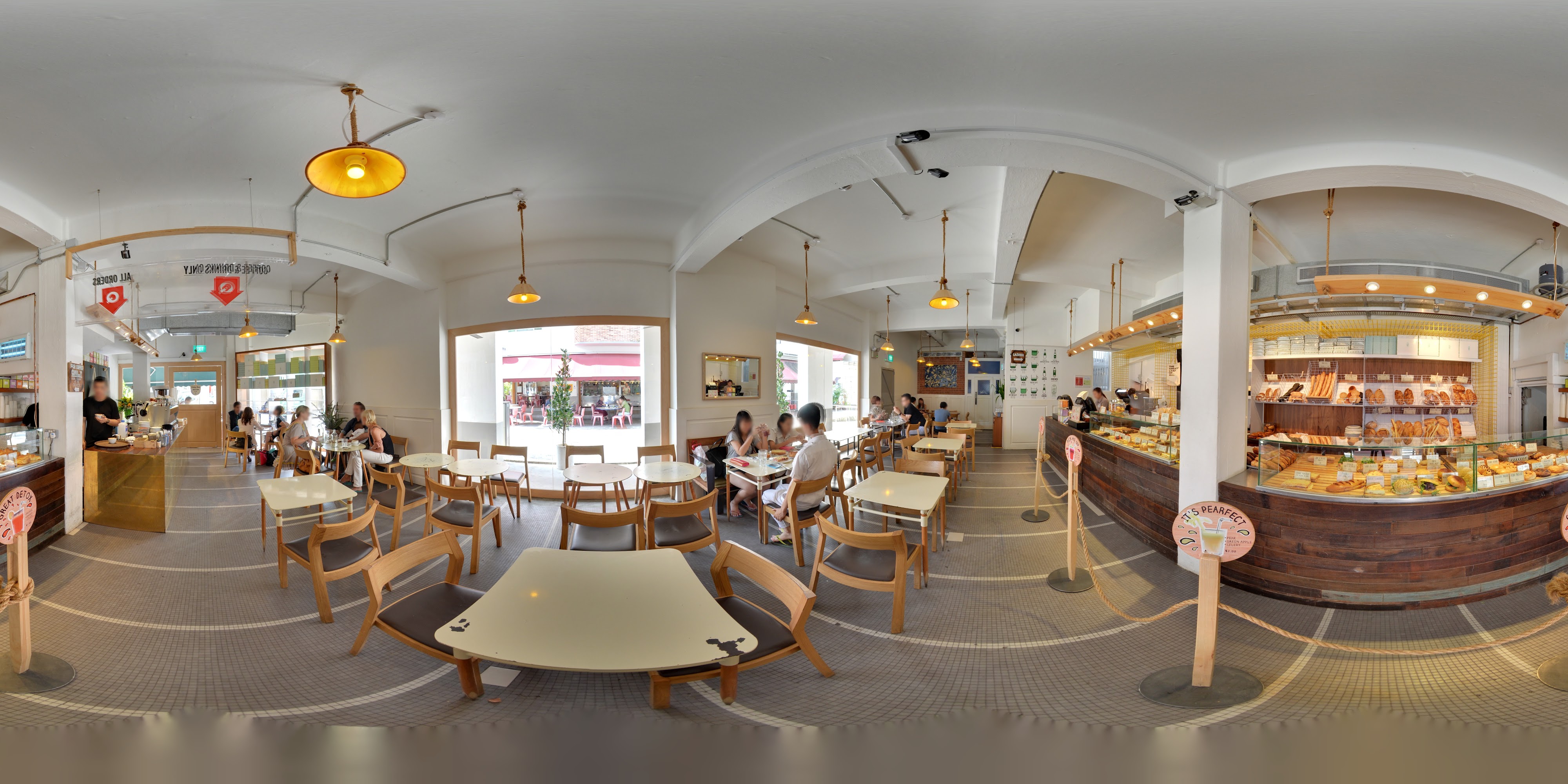 Charming Bakery Interior, Bright and Spacious