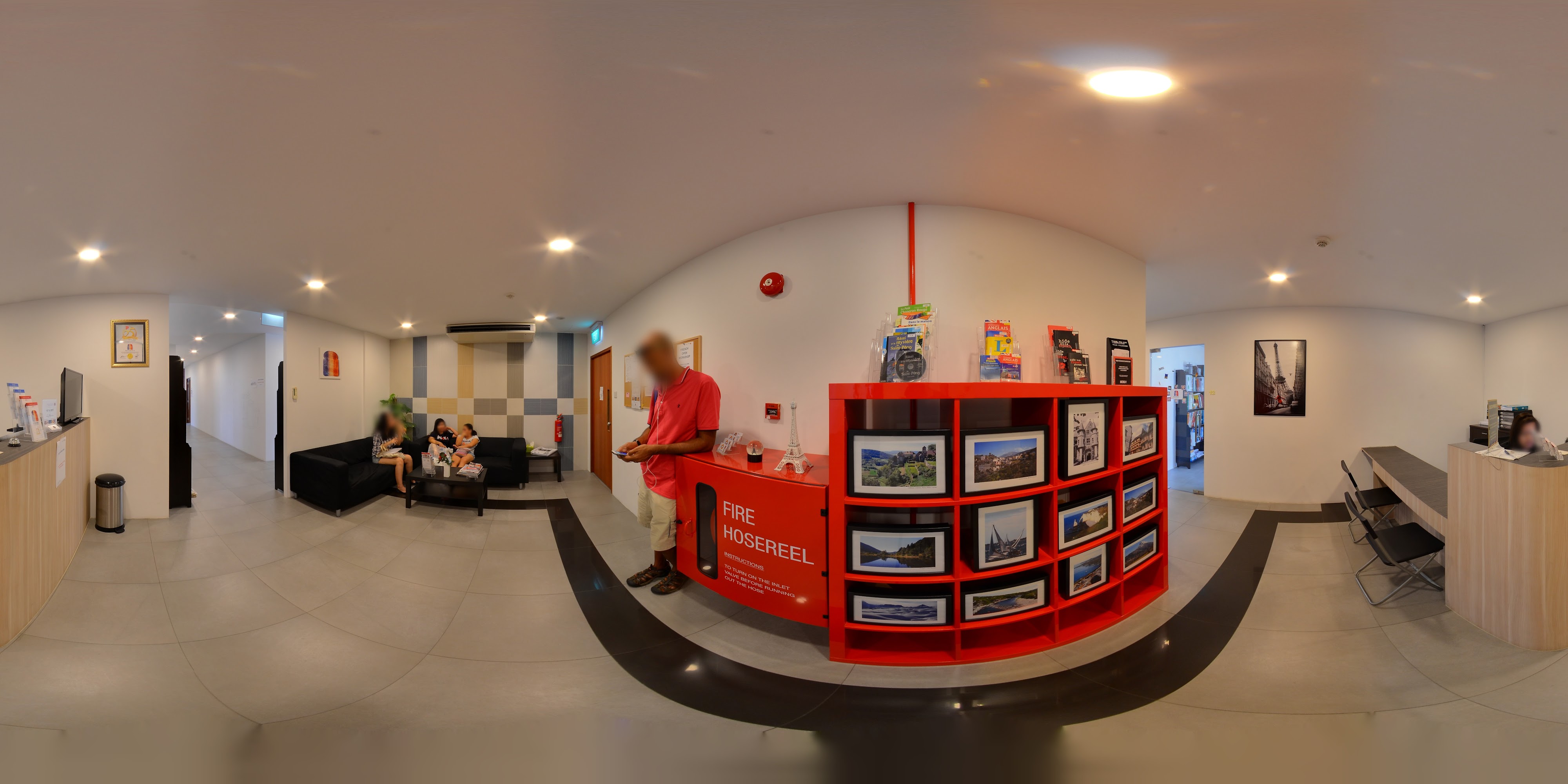 Bright Modern Welcoming Wait Area