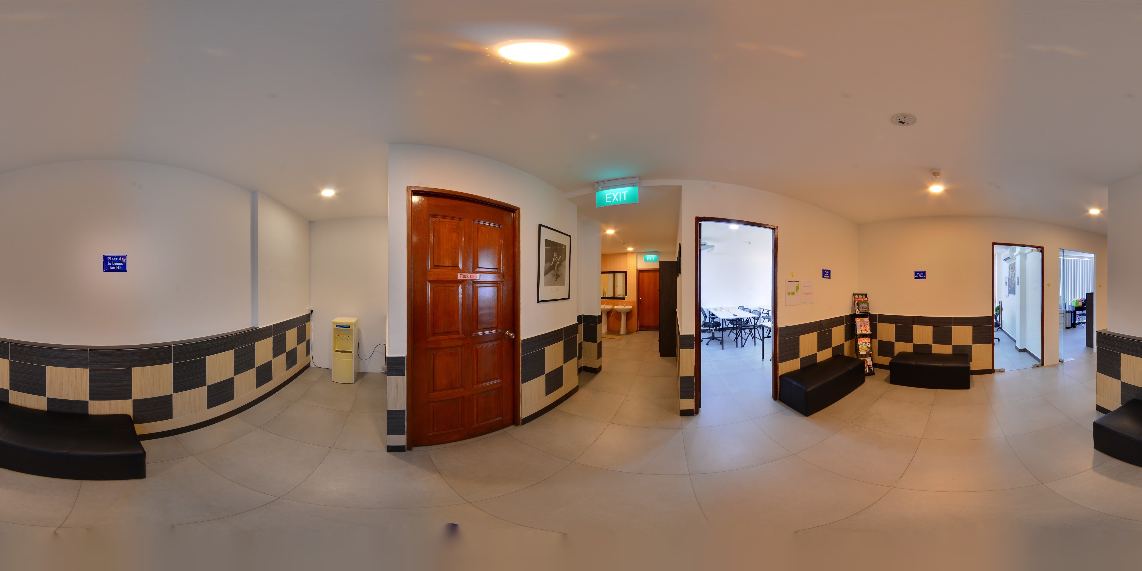 Spacious Modern Waiting Area