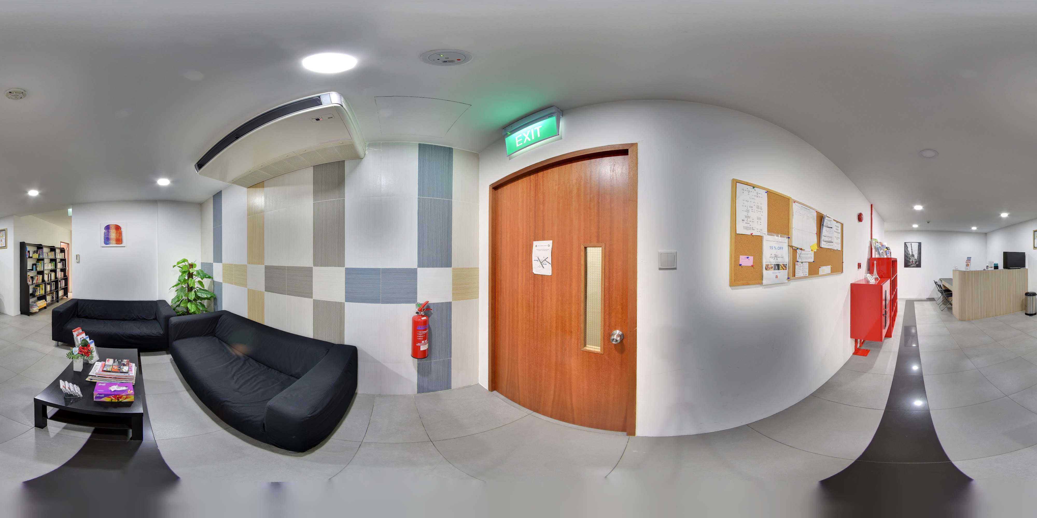 Modern Office With Lounge Area