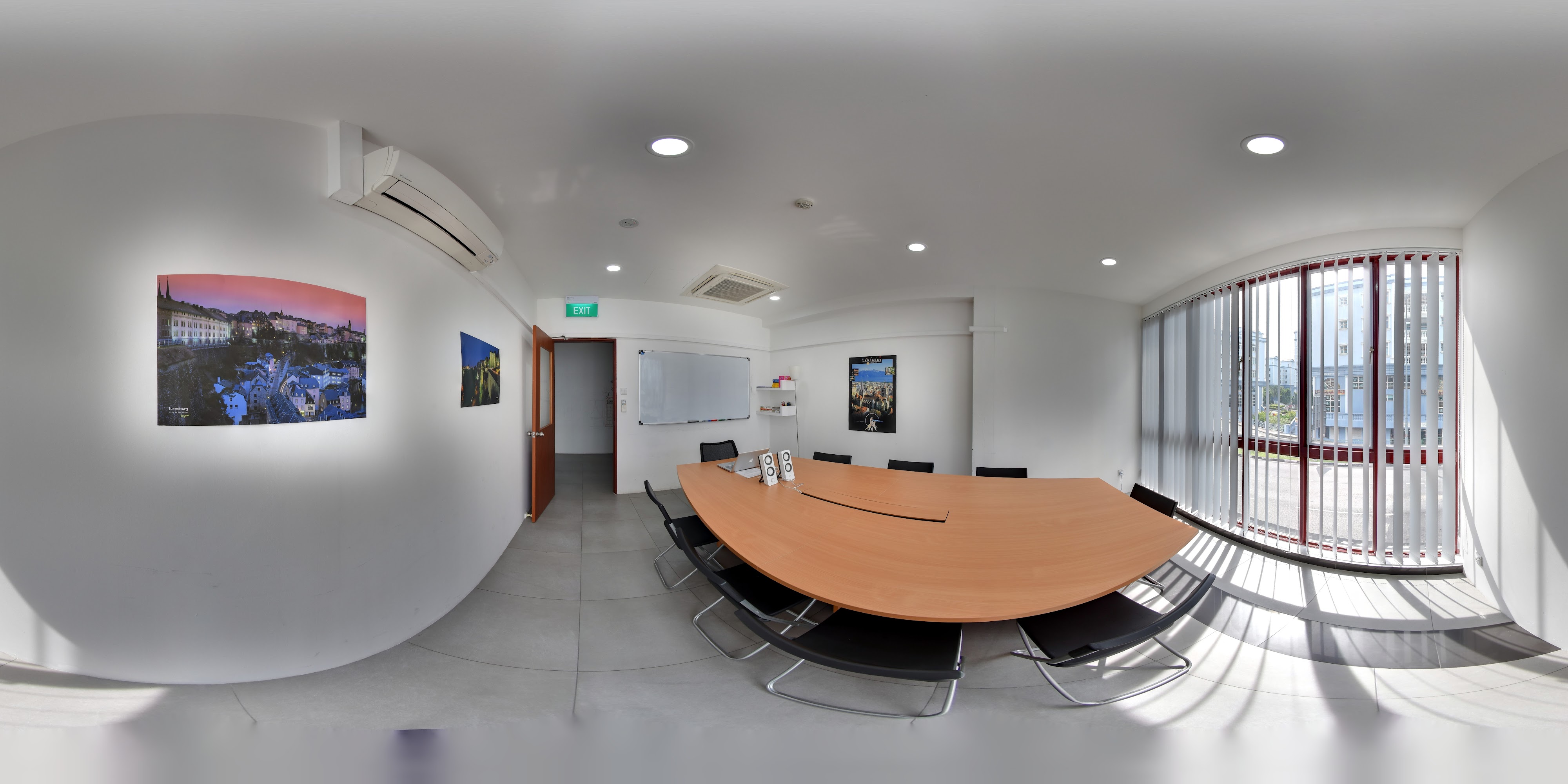 Modern Round Conference Room