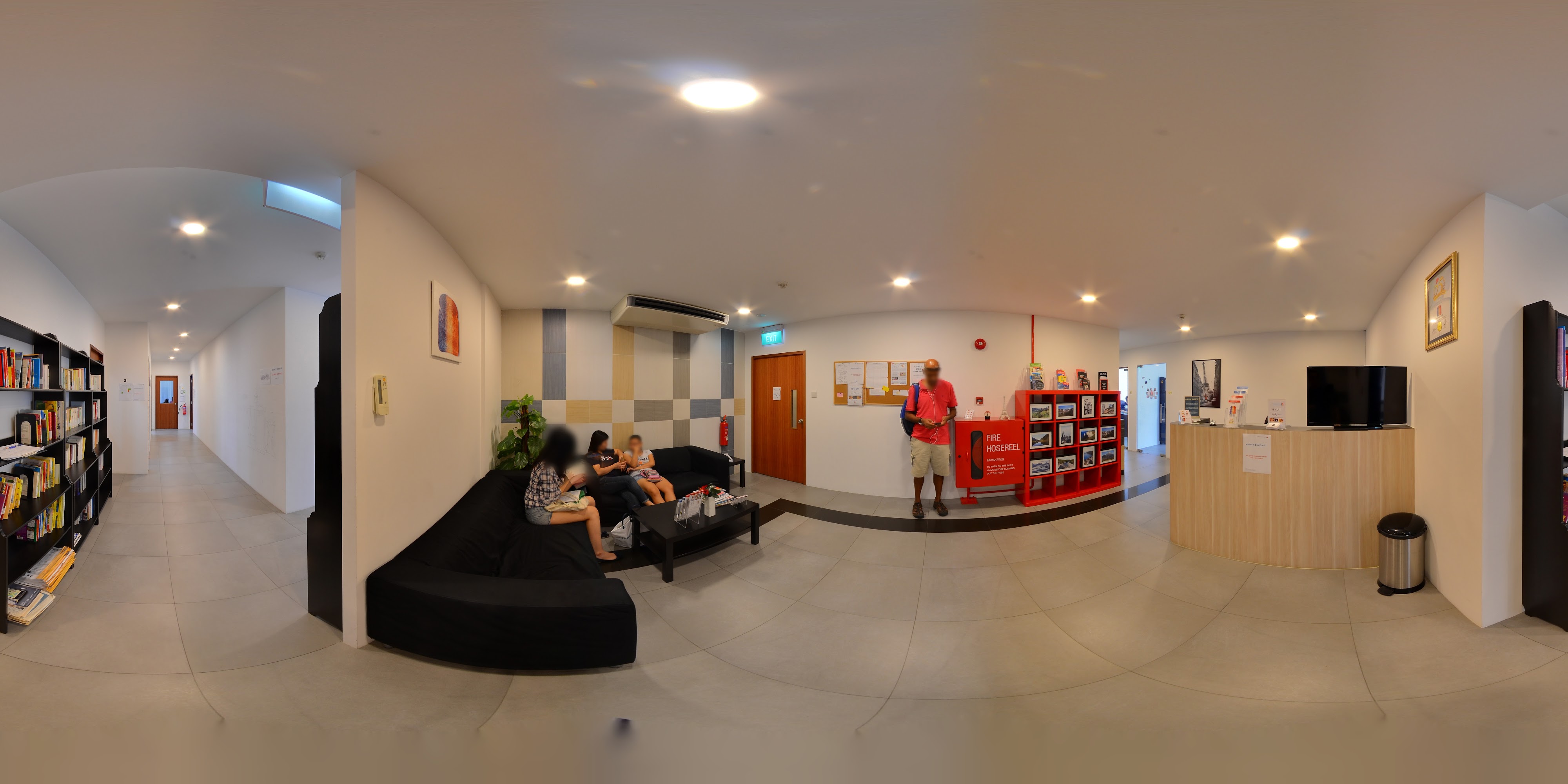 Modern Reception Area Seating