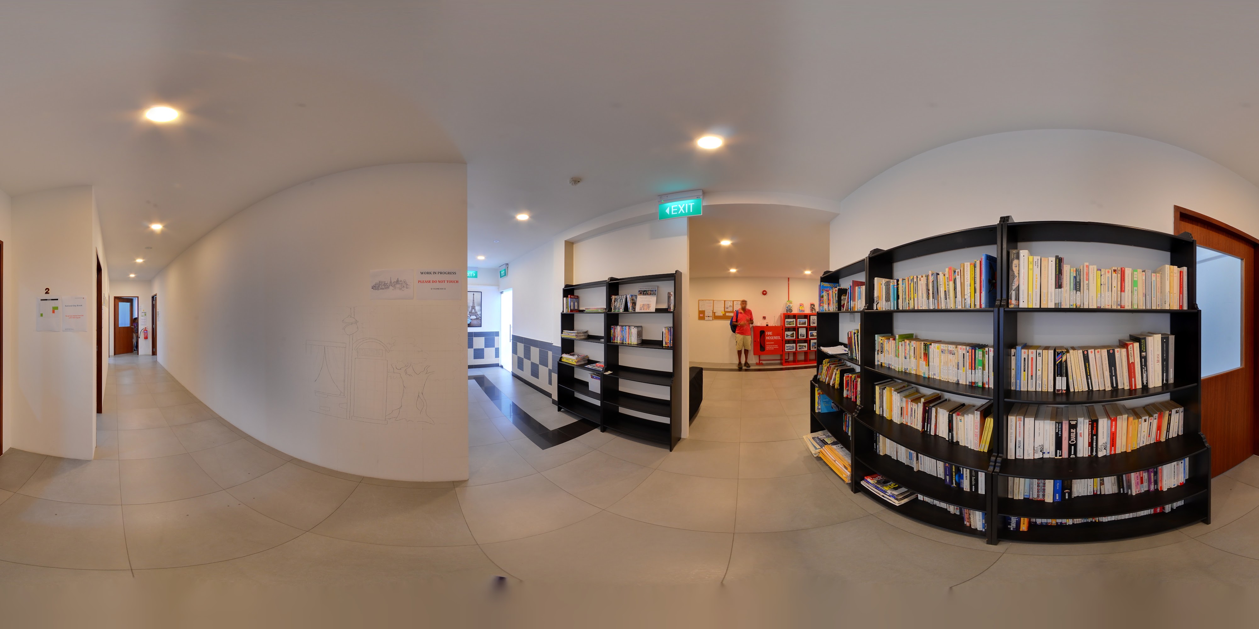 Light, Spacious Language Classroom