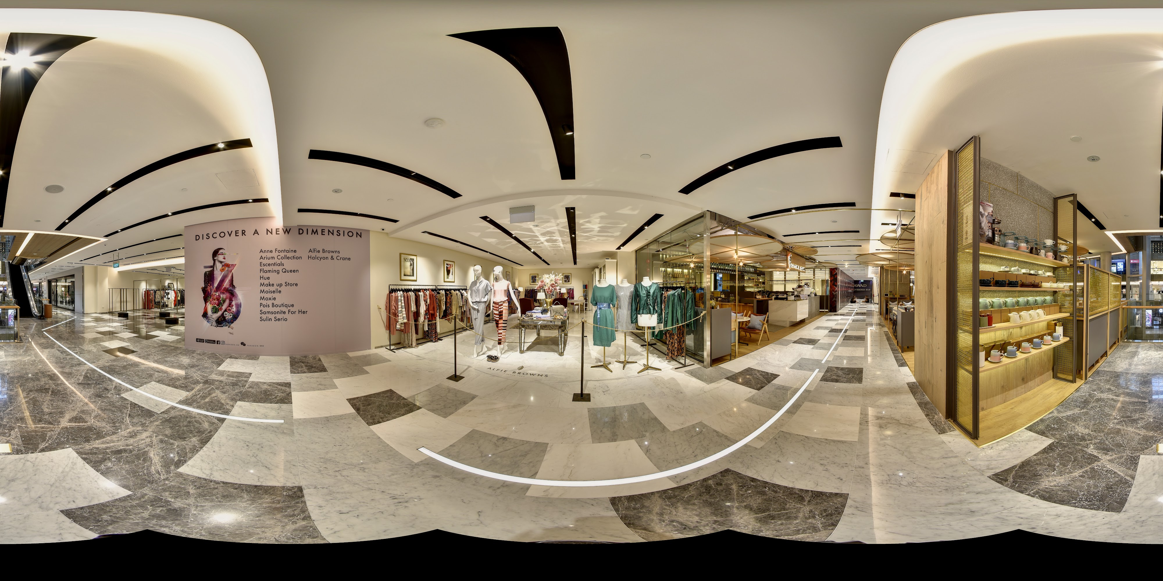 Elegant Department Store Scene