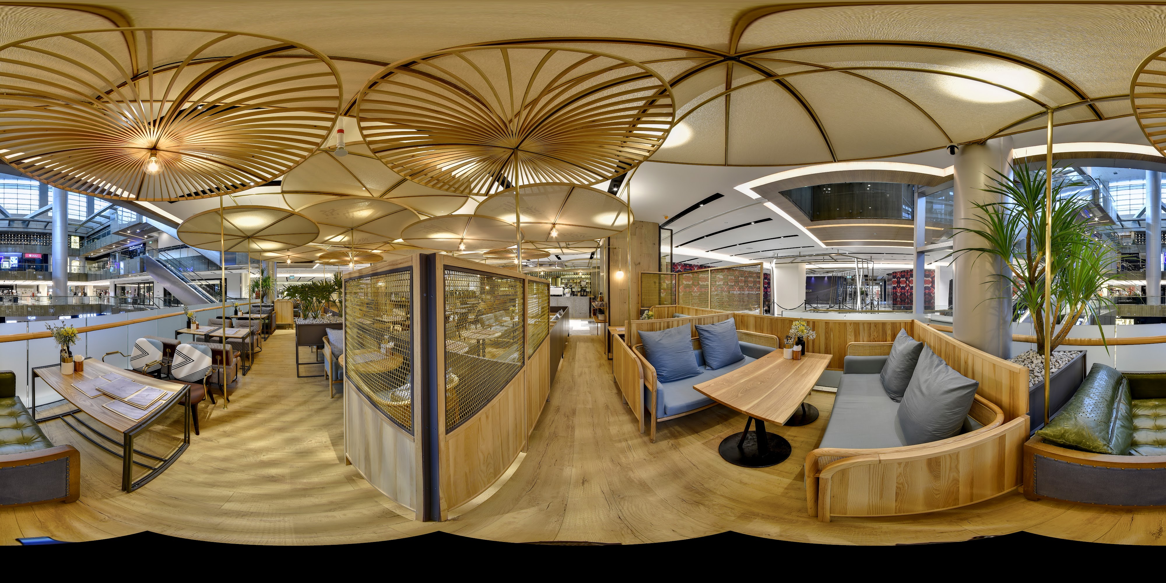 Luxurious Seating and Jewelry Display