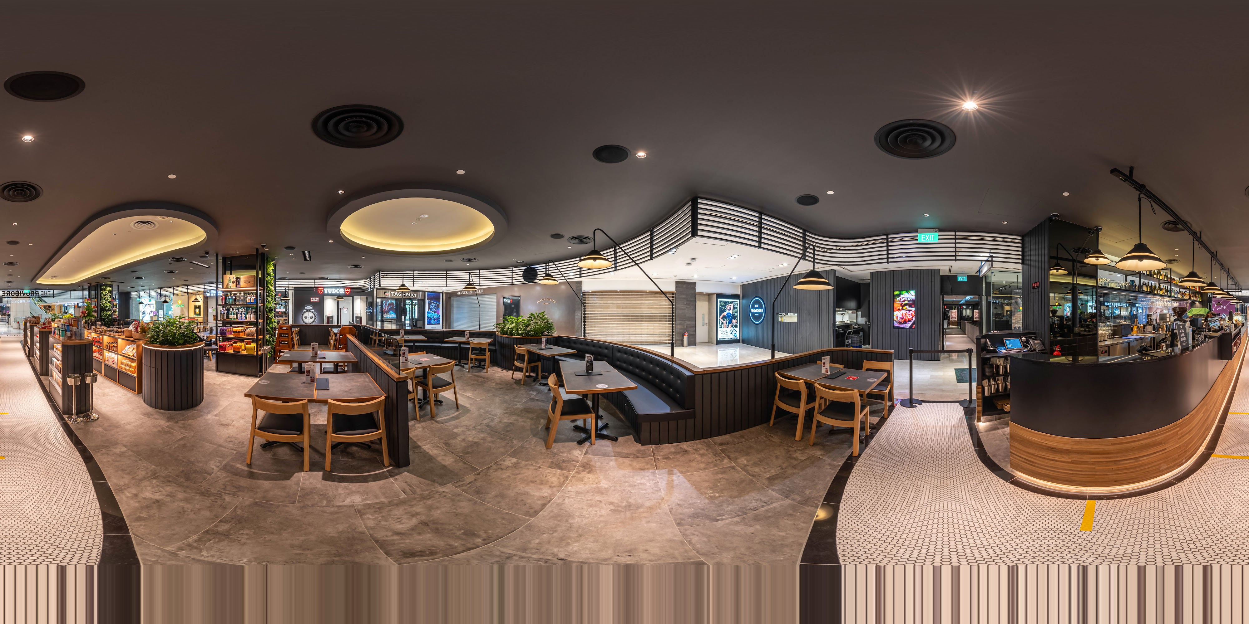 Modern Indoor Dining Area