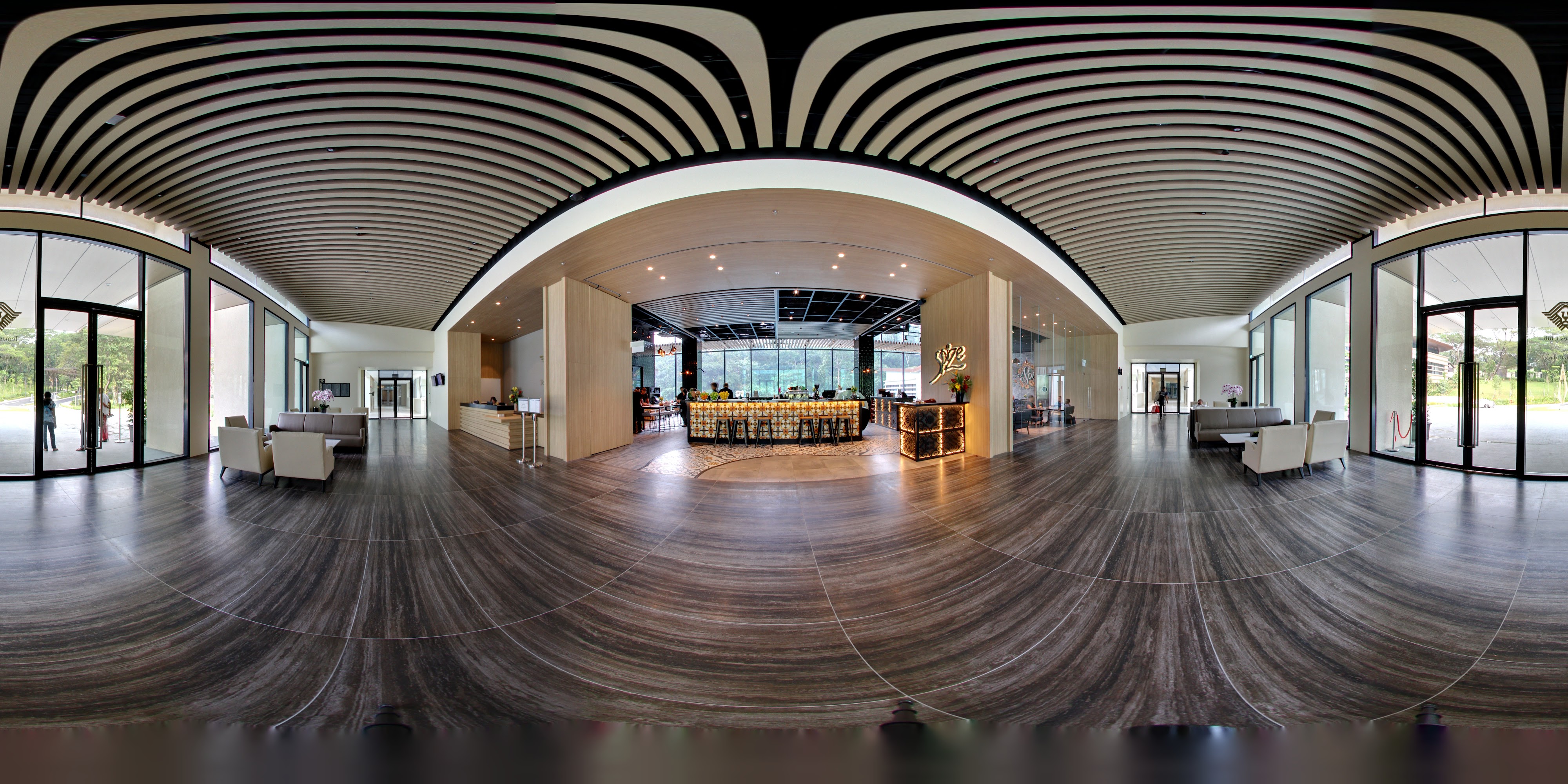 Elegant Modern Lobby Interior