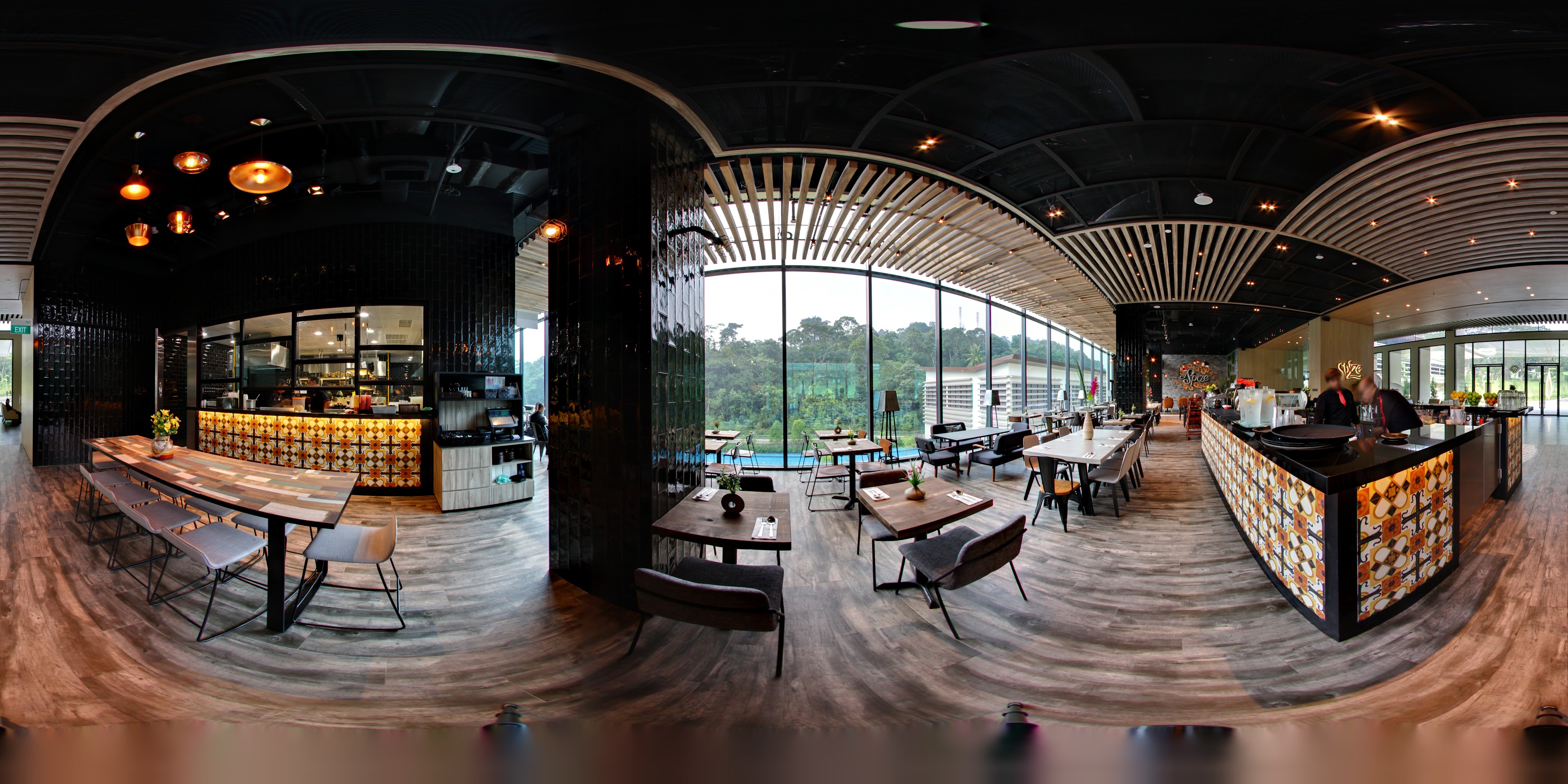 Modern Elegant Restaurant Interior