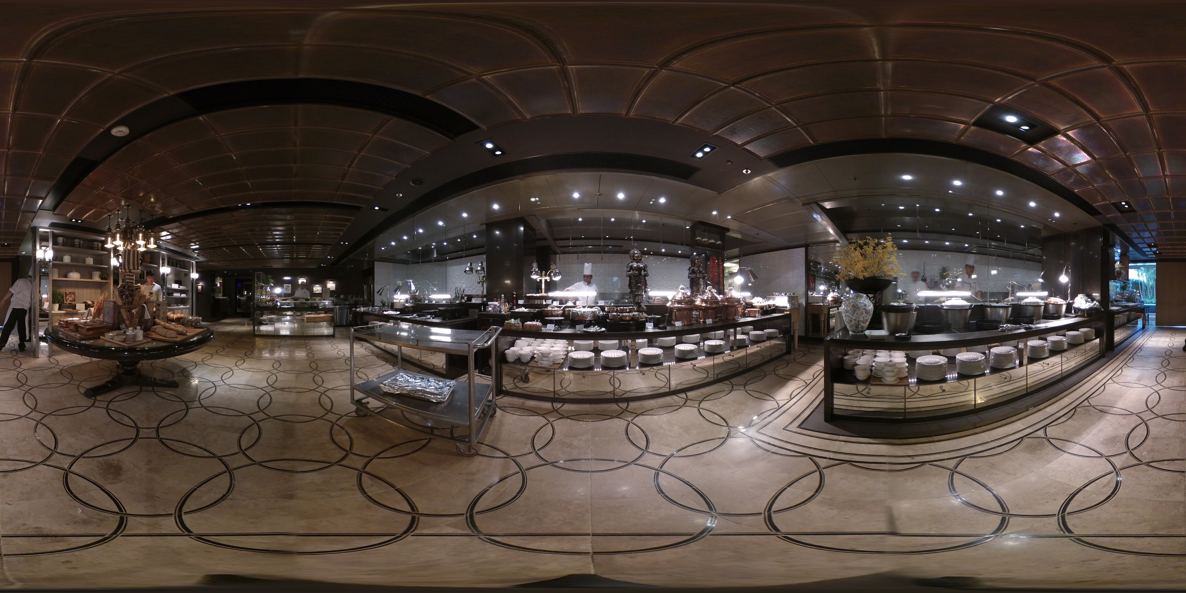 Elegant Buffet Display Area