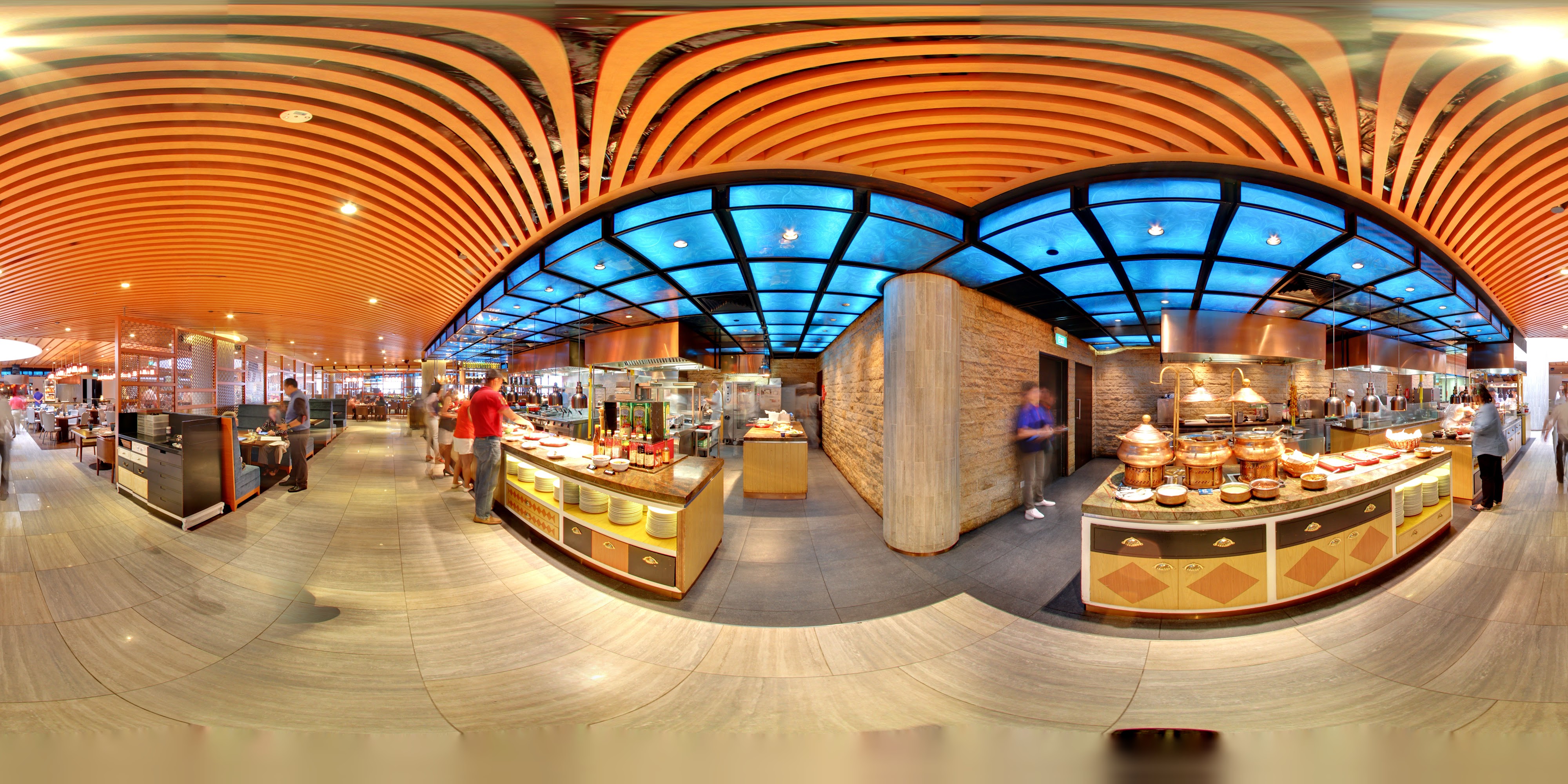 Spacious Modern Dining Interior