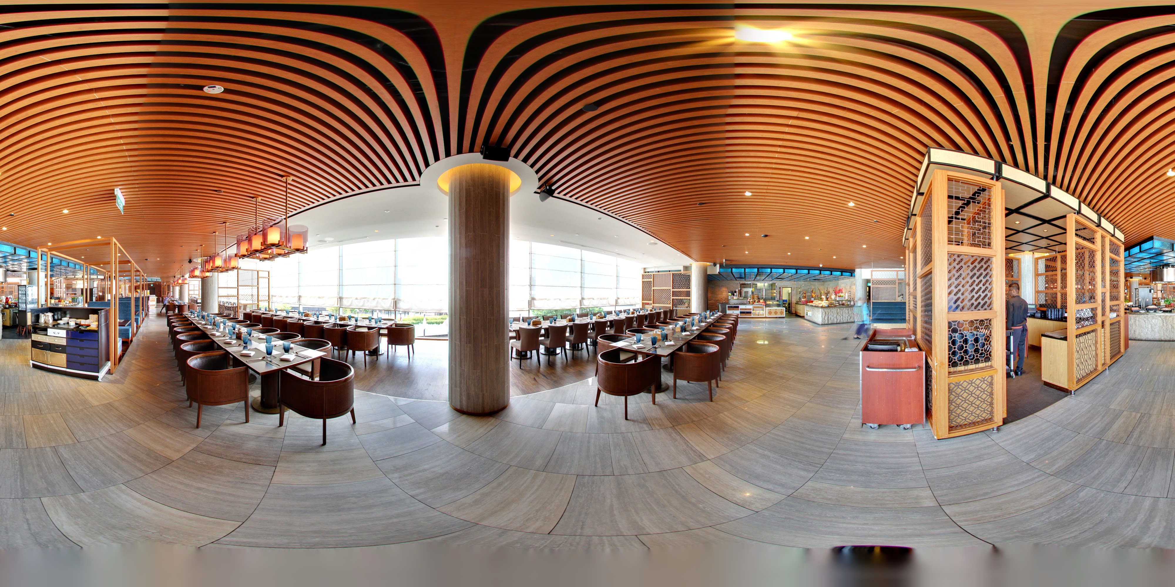 Spacious Modern Dining Area