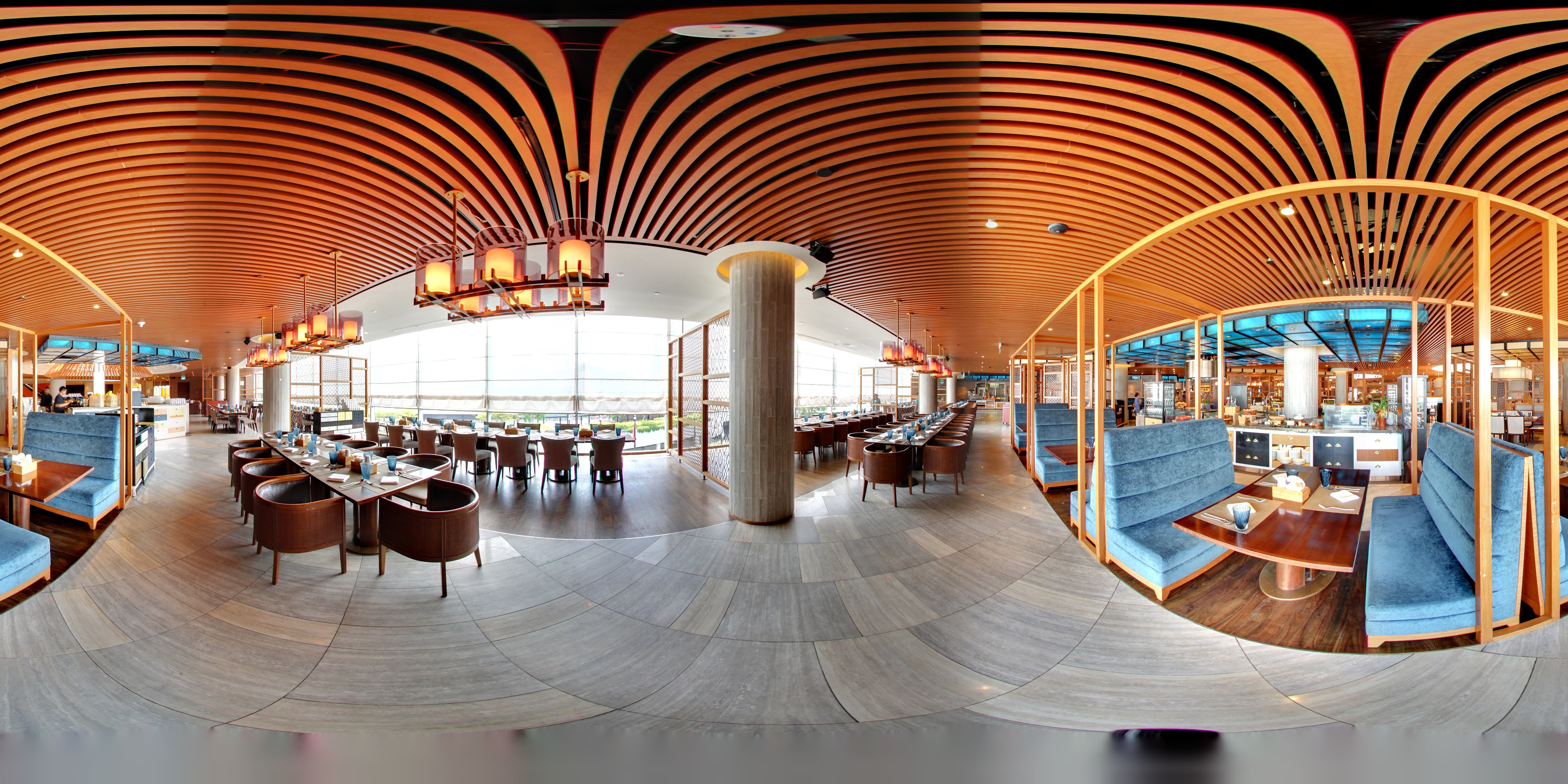 Modern Indoor Dining Space