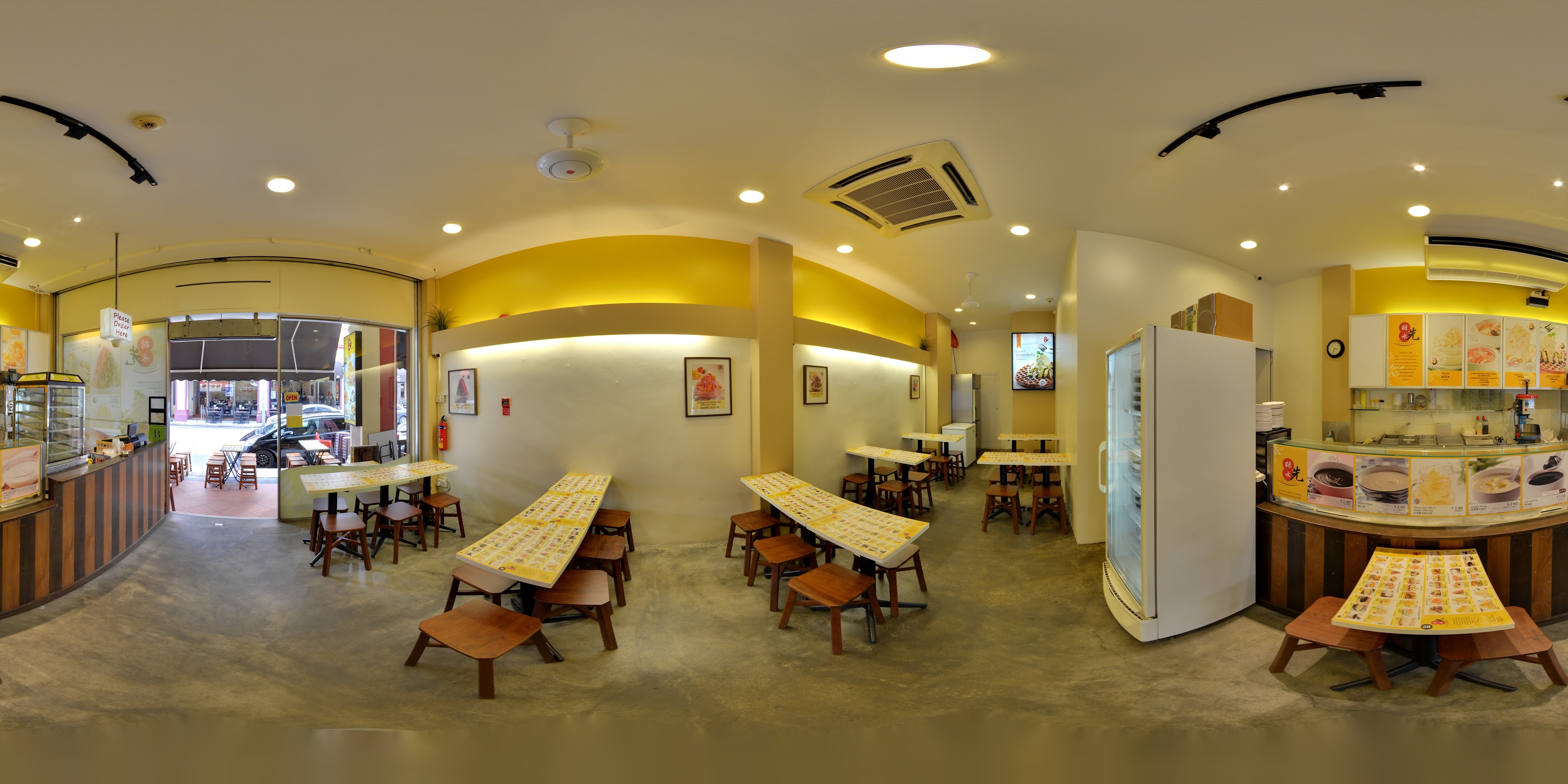 Vibrant Confectionery Interior Display