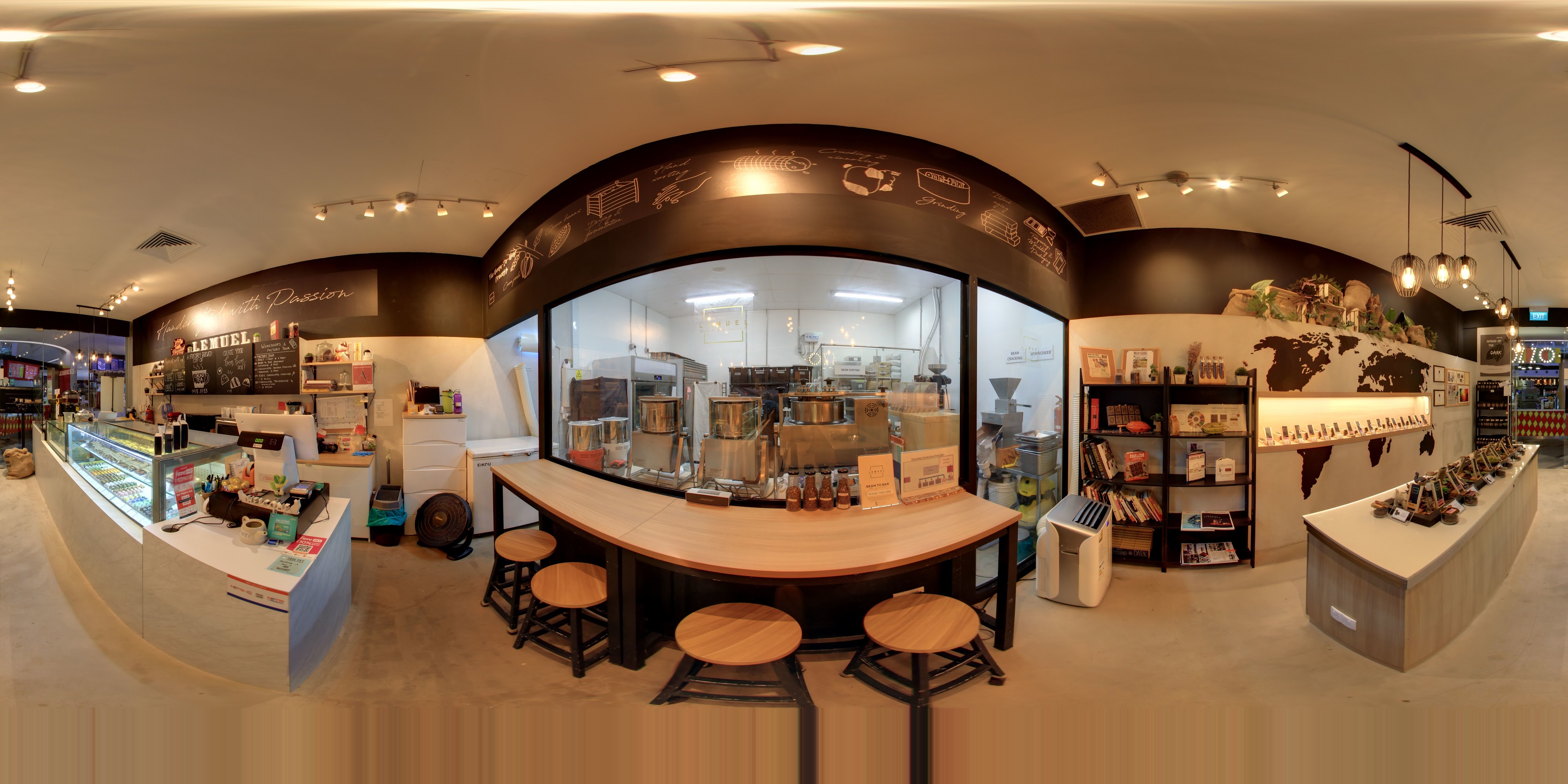 Chocolate Bar Workshop Interior