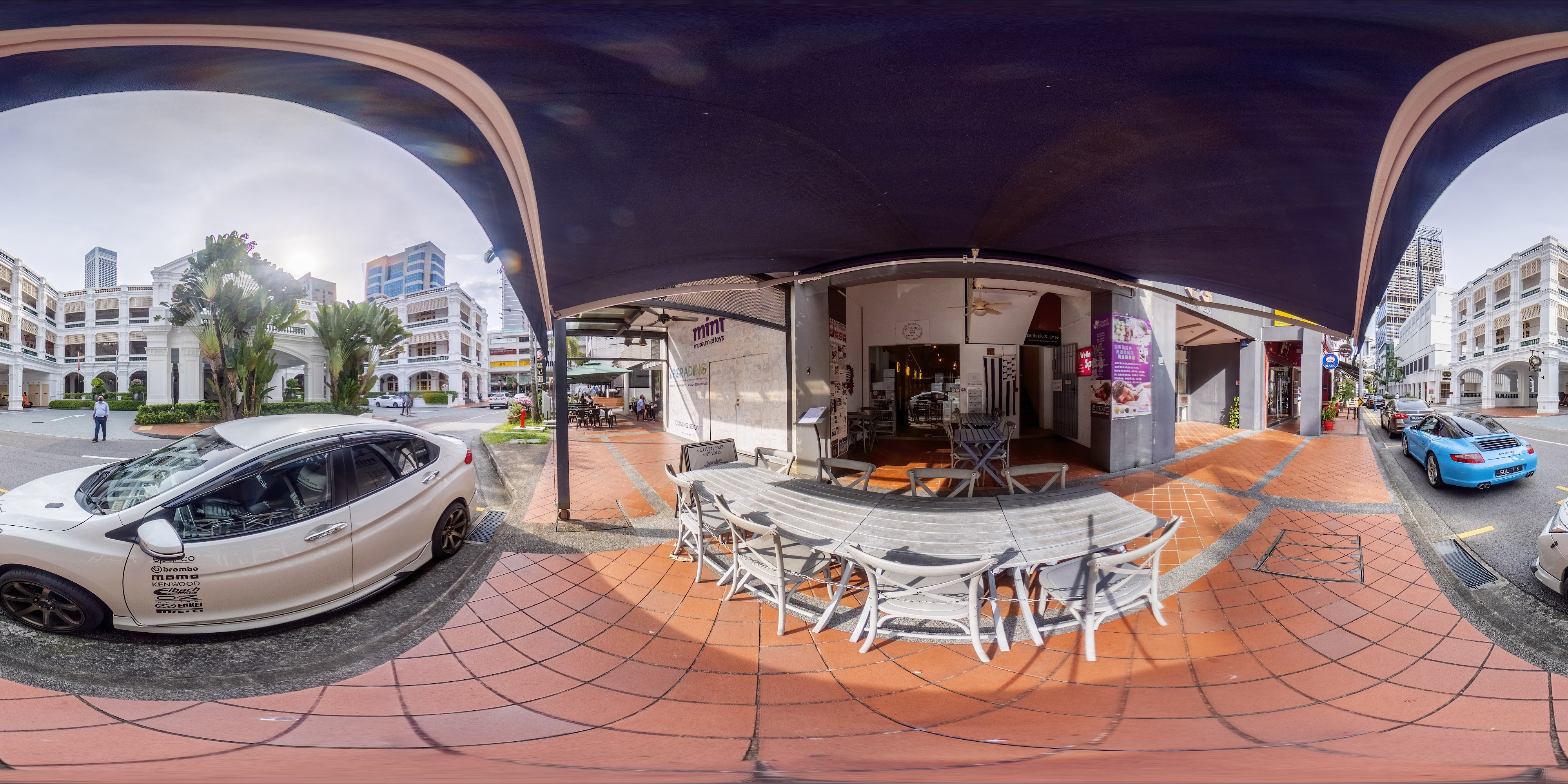 Urban Street Dining Scene