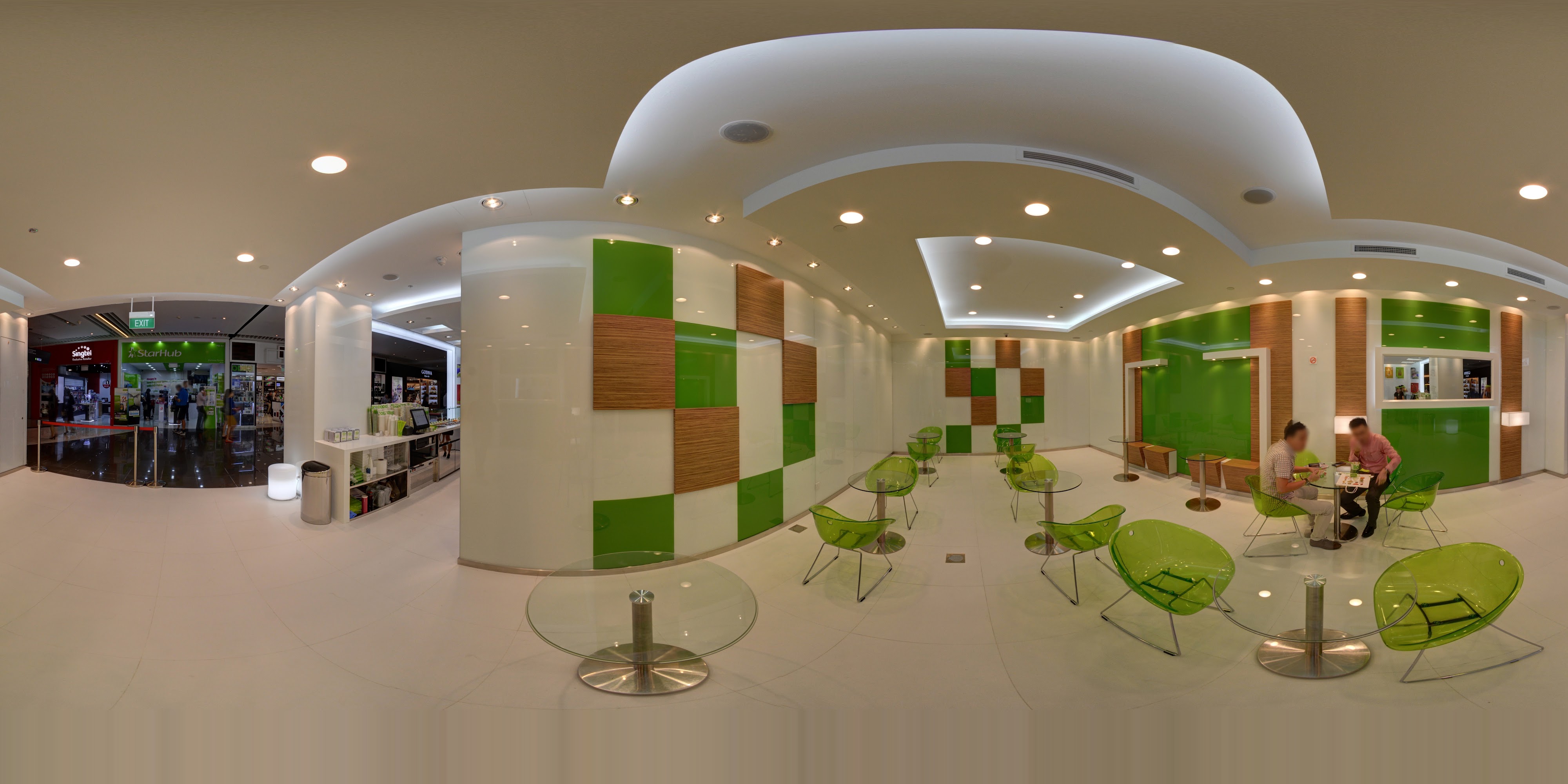 Bright Modern Lounge Coffee Shops