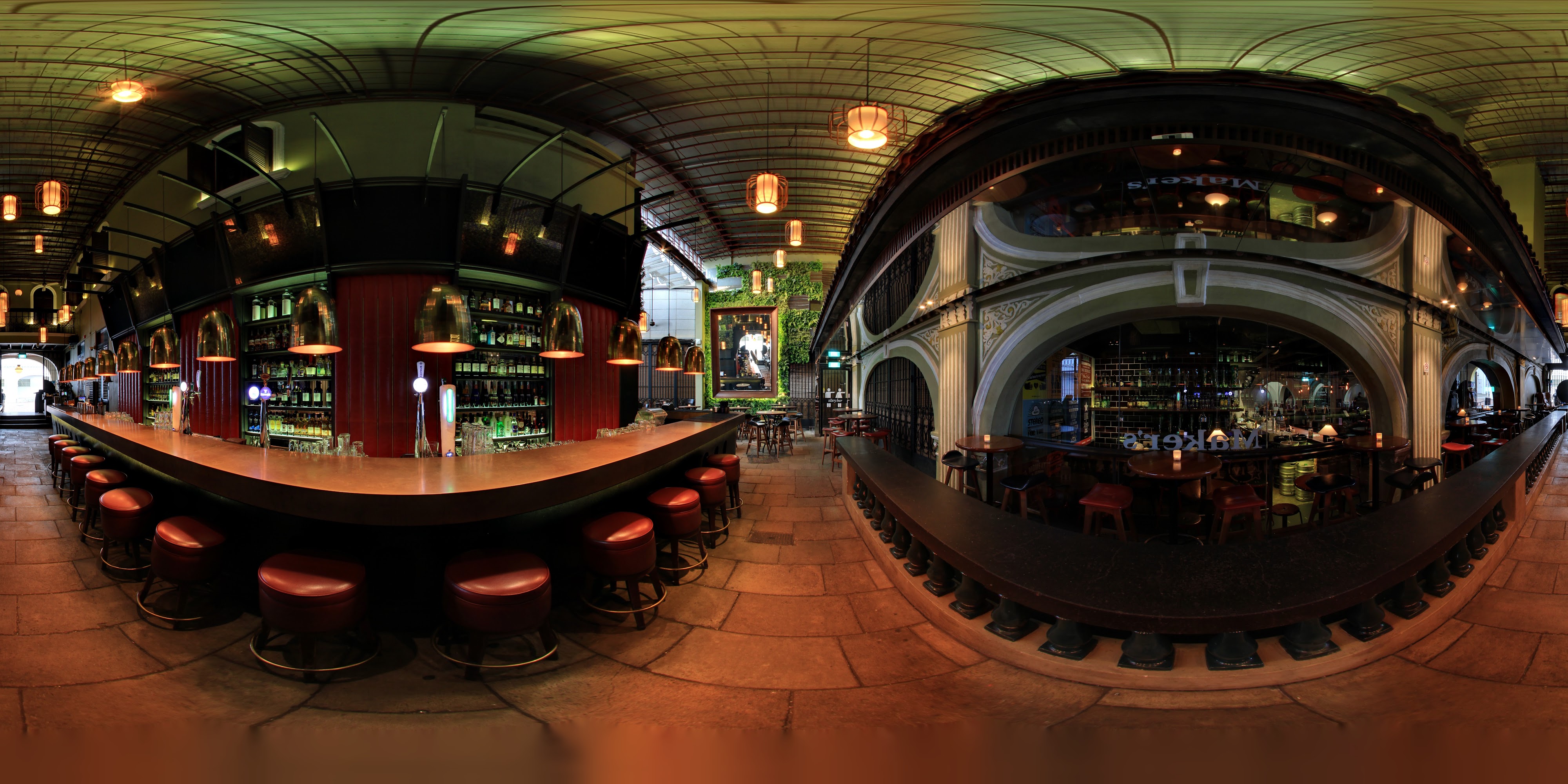 Elegant Indoor Bar Scene