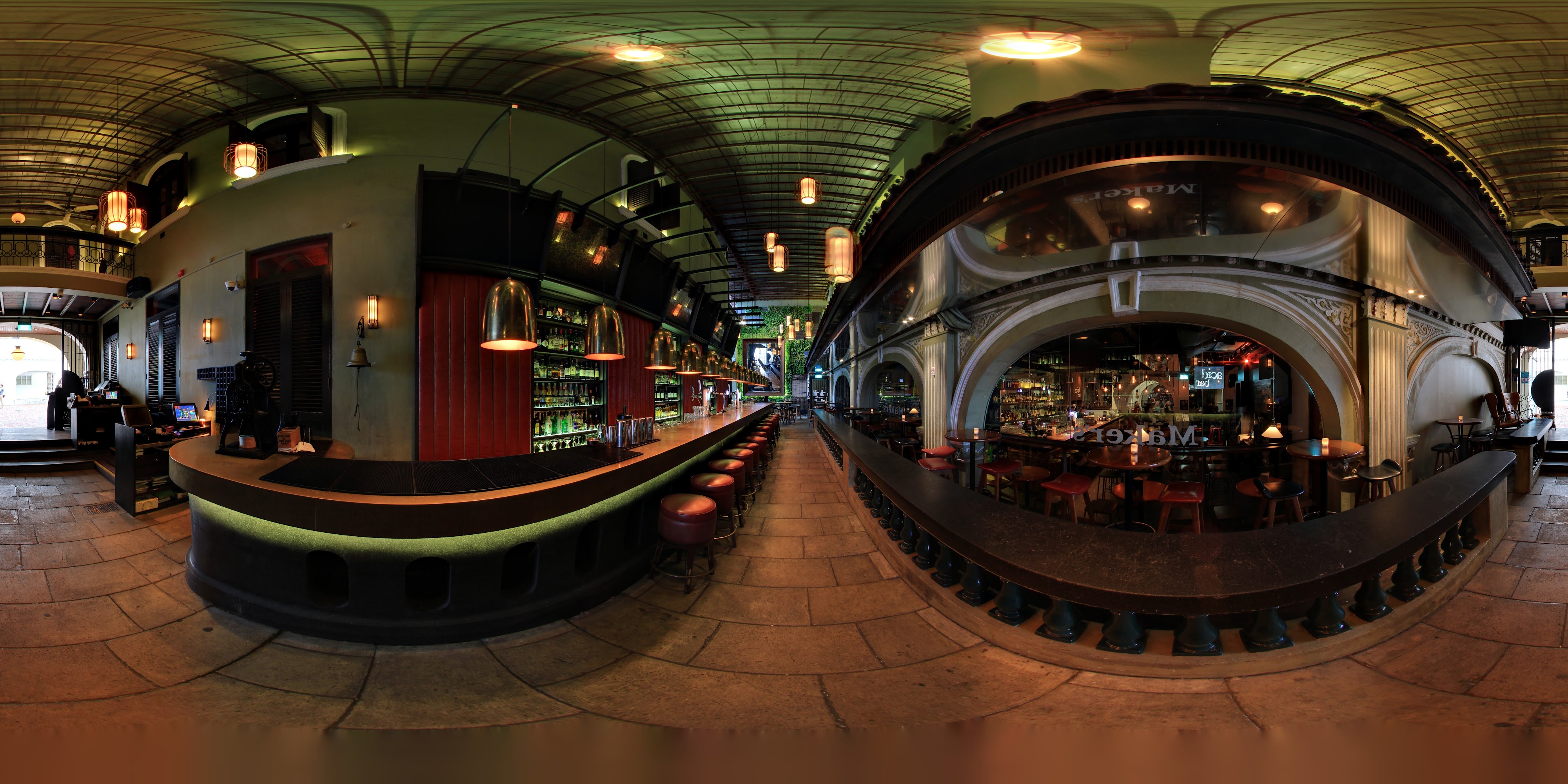 Elegant Indoor Drinking Alcove