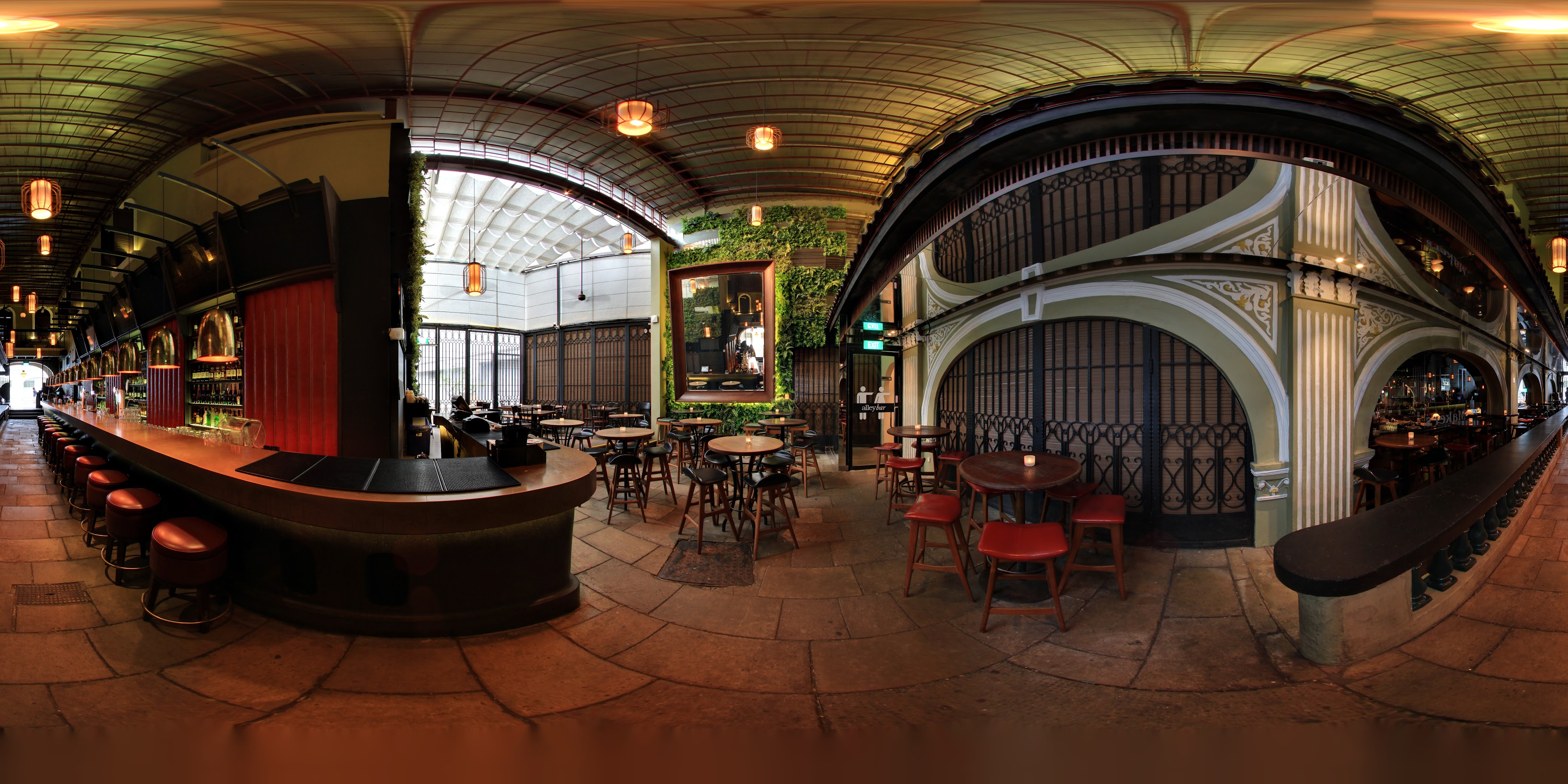 Moodlit Rooftop Social Area