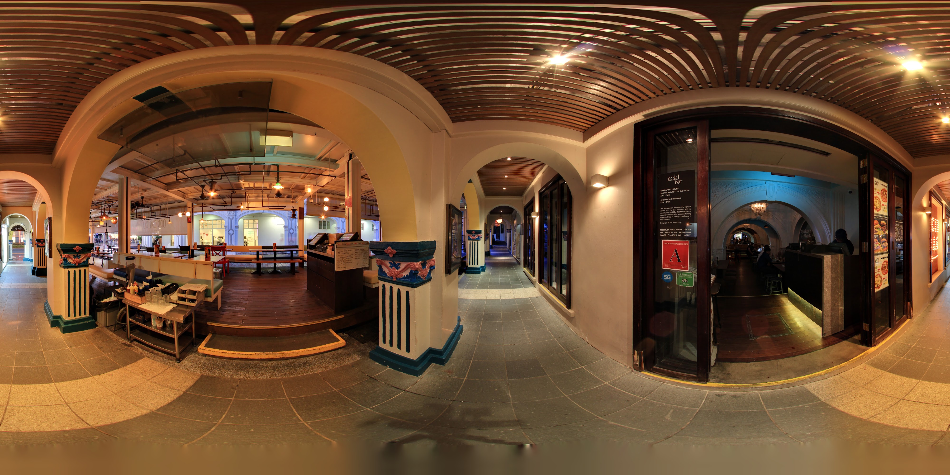 Modern Underground Pub Interior