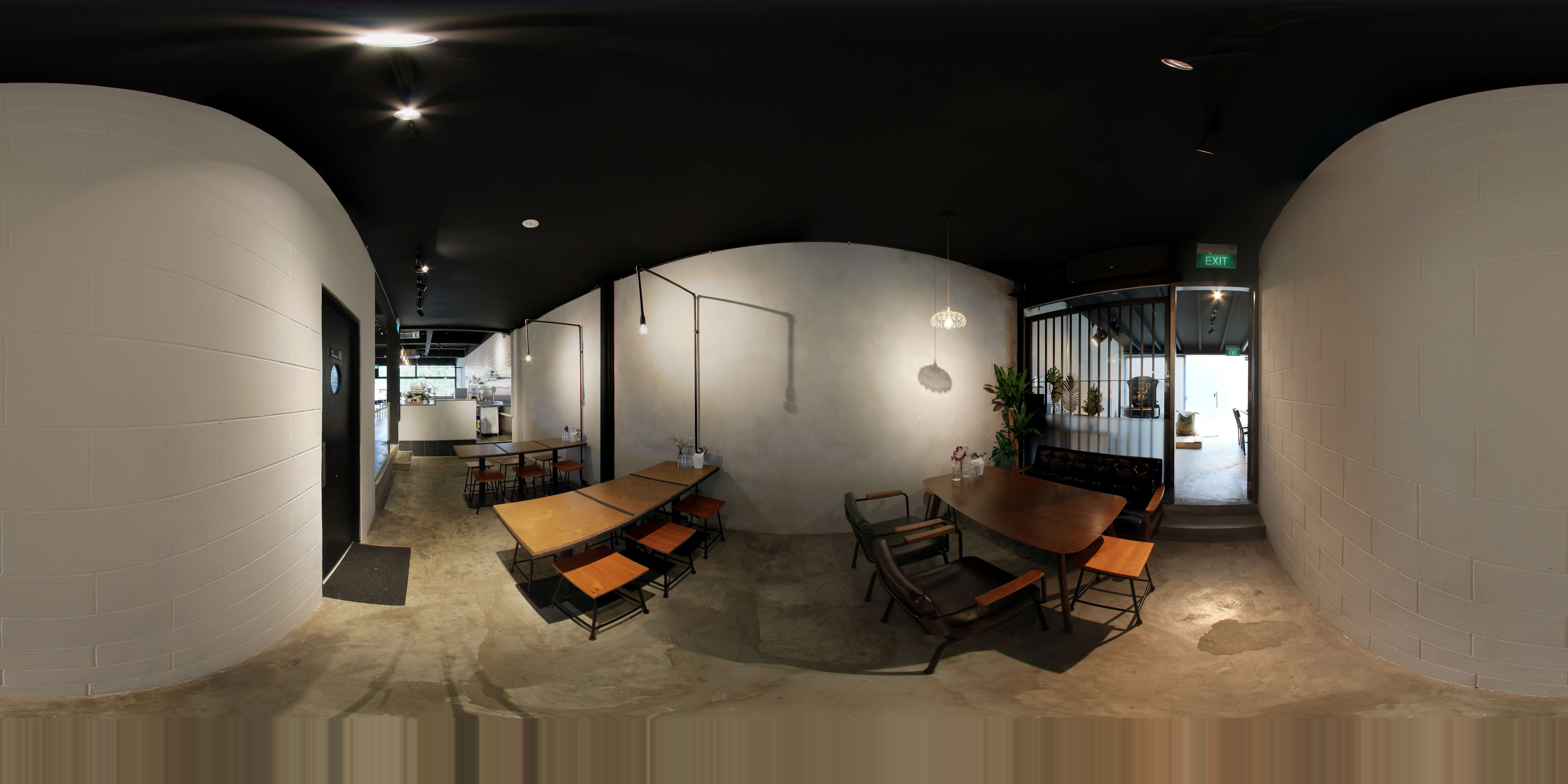 Industrial Cafe Interior Design
