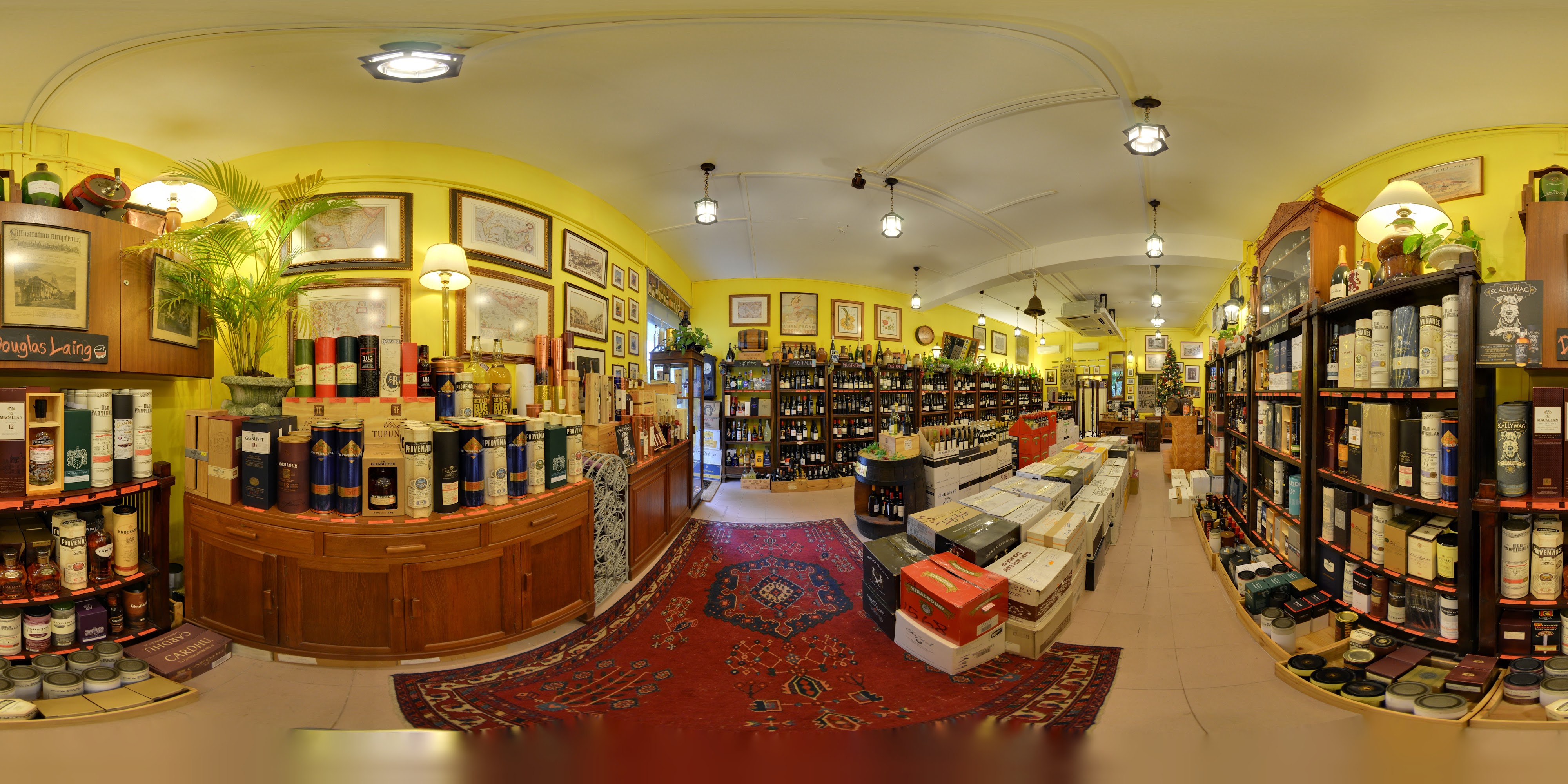 Elegant Wine and Spirits Retailer