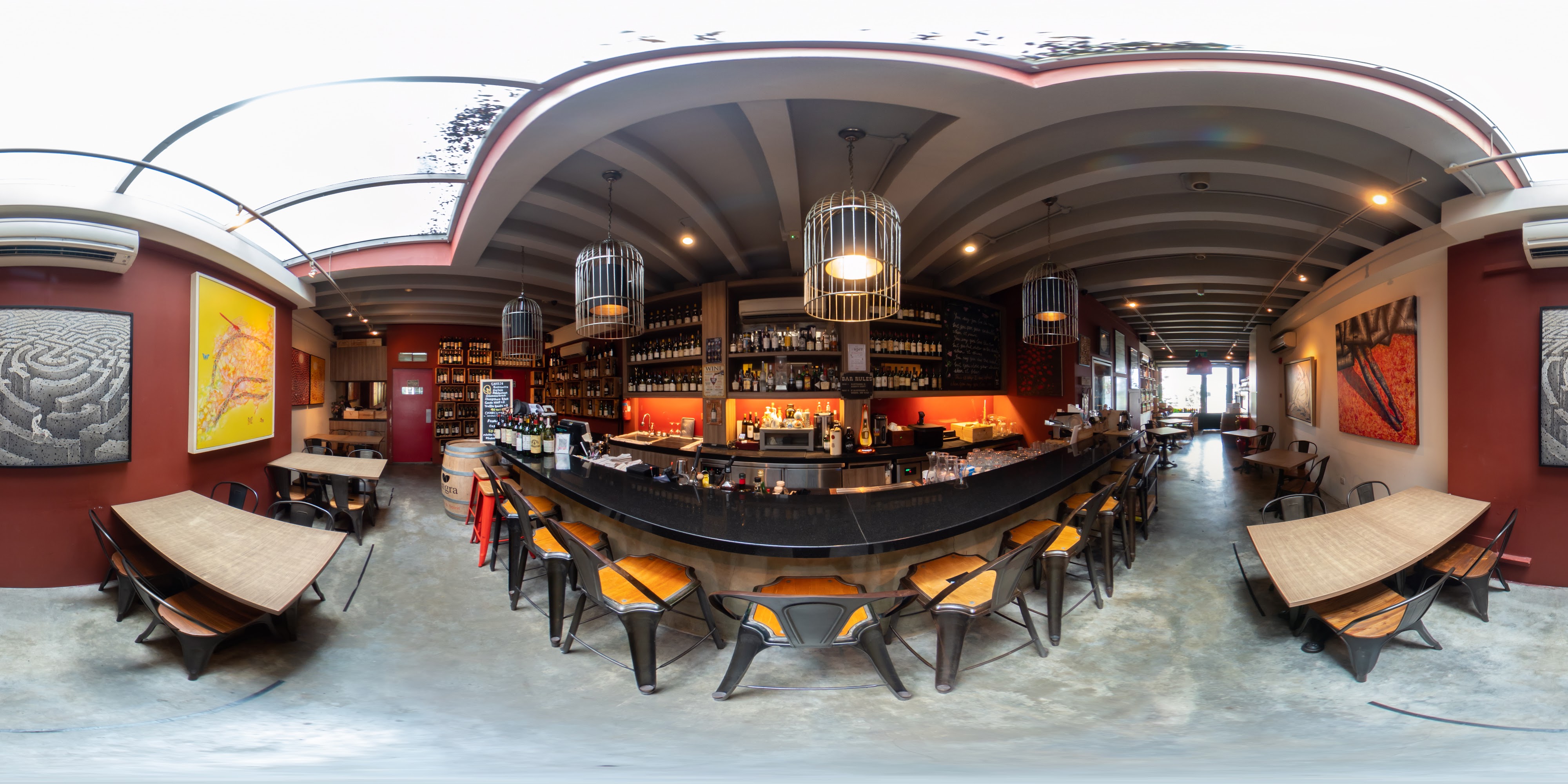 Modern Minimalist Dining Interior