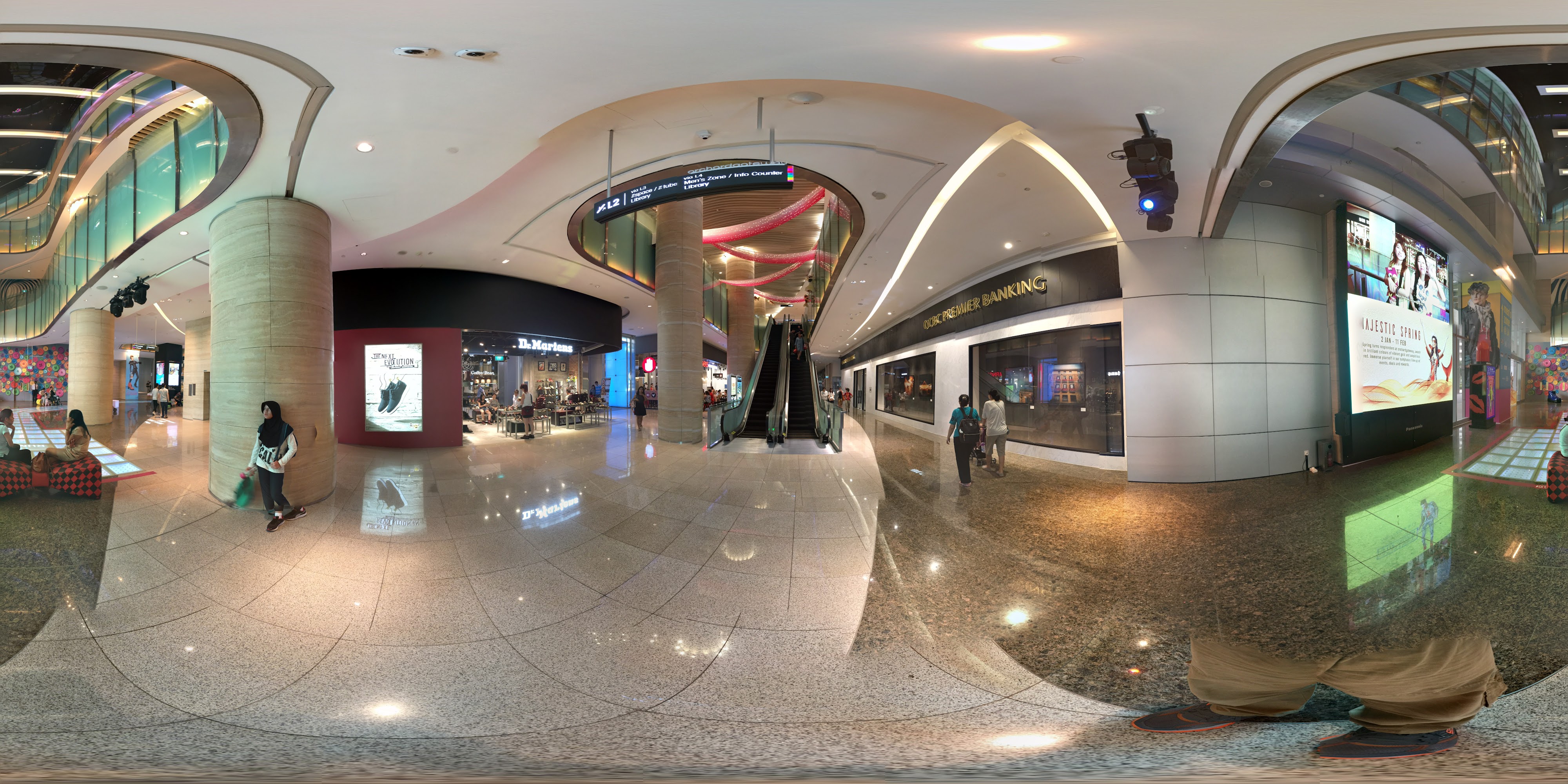 Modern Mall Interior Shoot