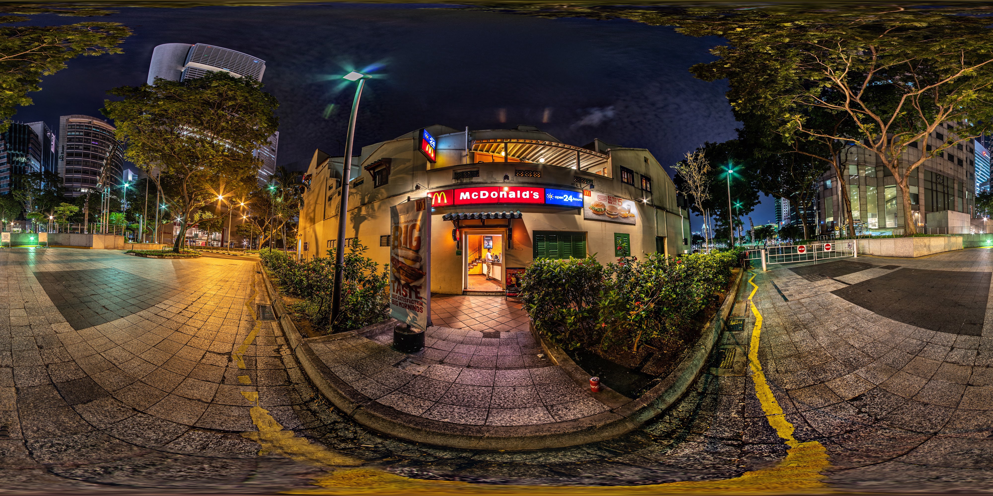 McDonald’s at Night
```