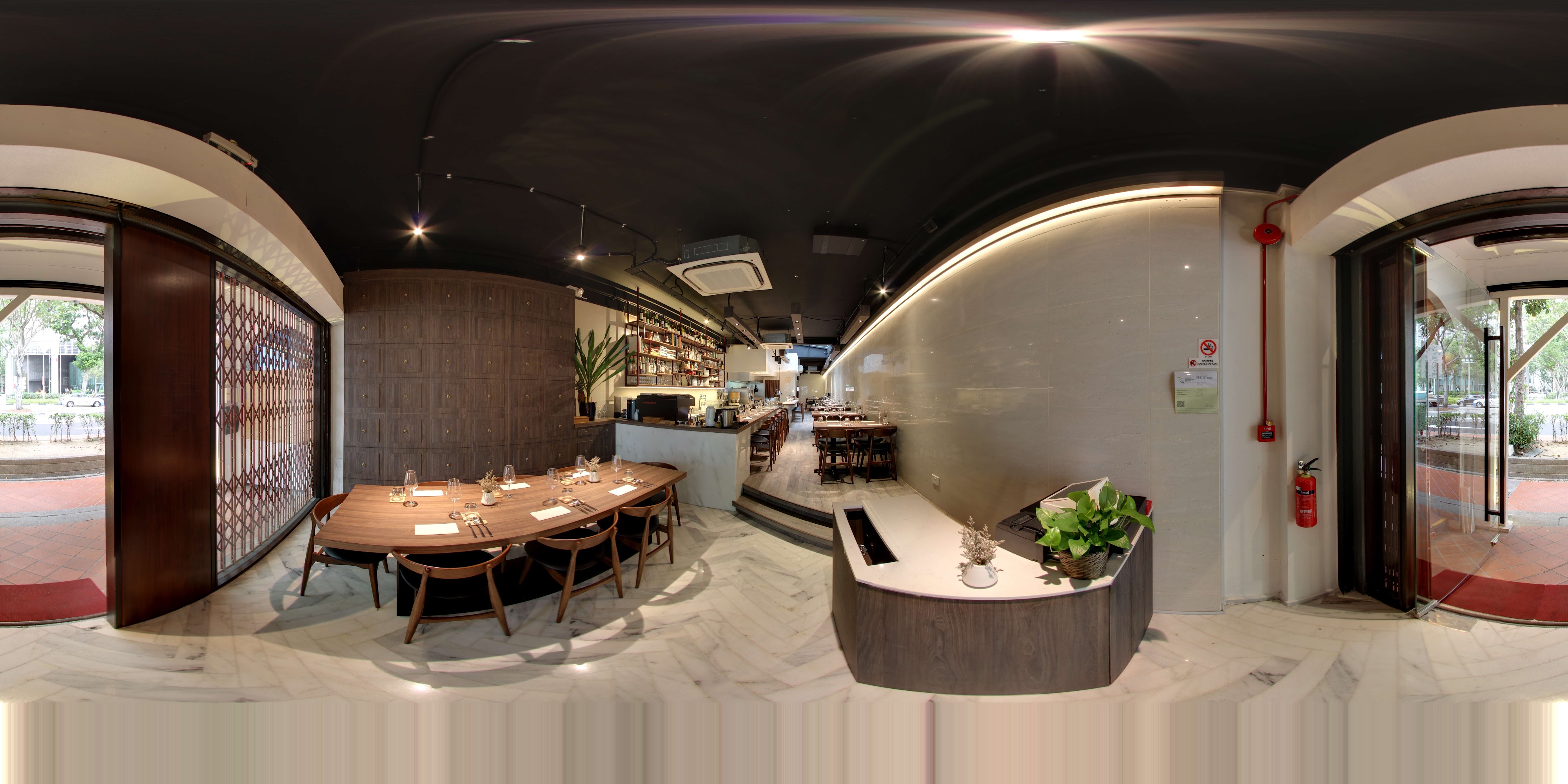 Elegant Dining Space Interior