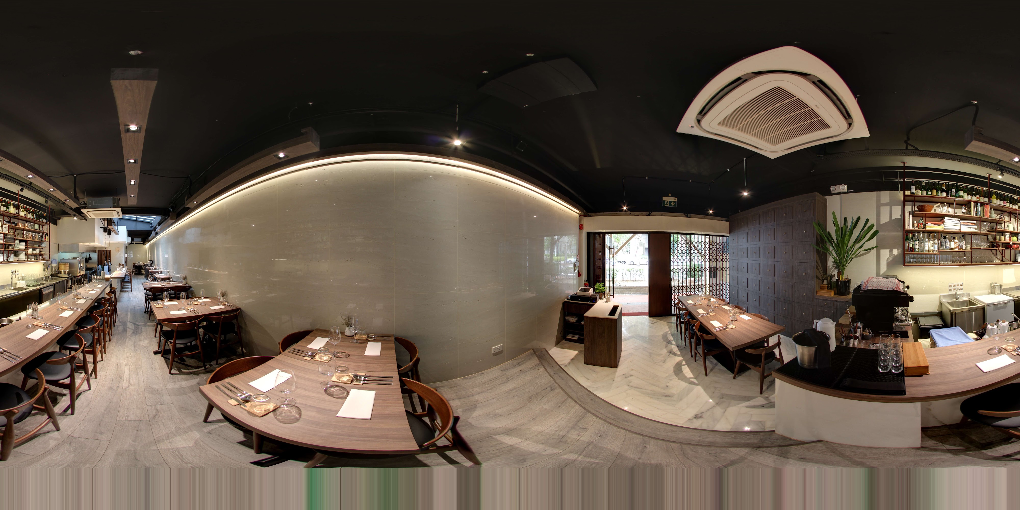 Modern Elegant Restaurant Interior