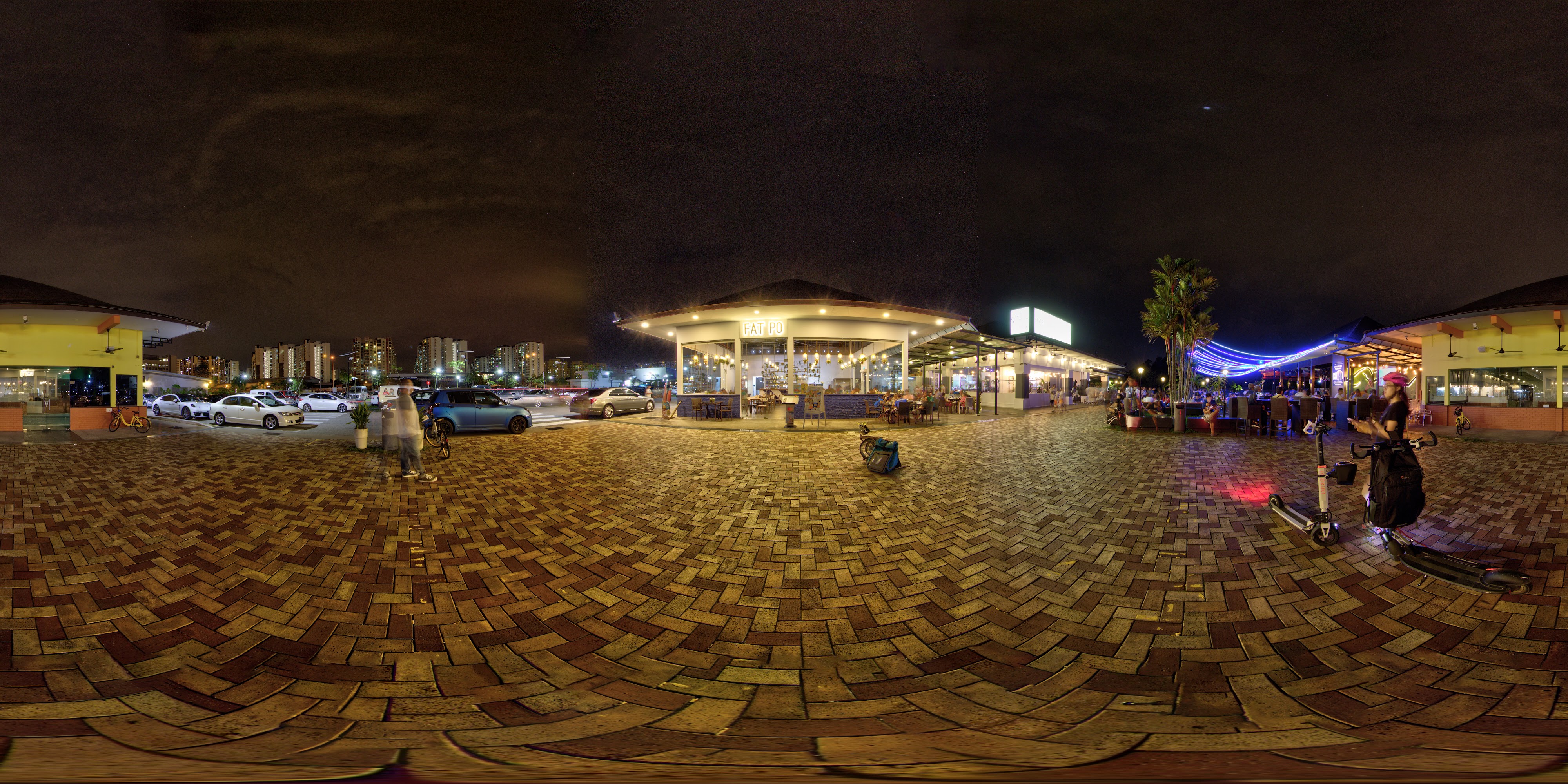 Night Marketplace After Dark