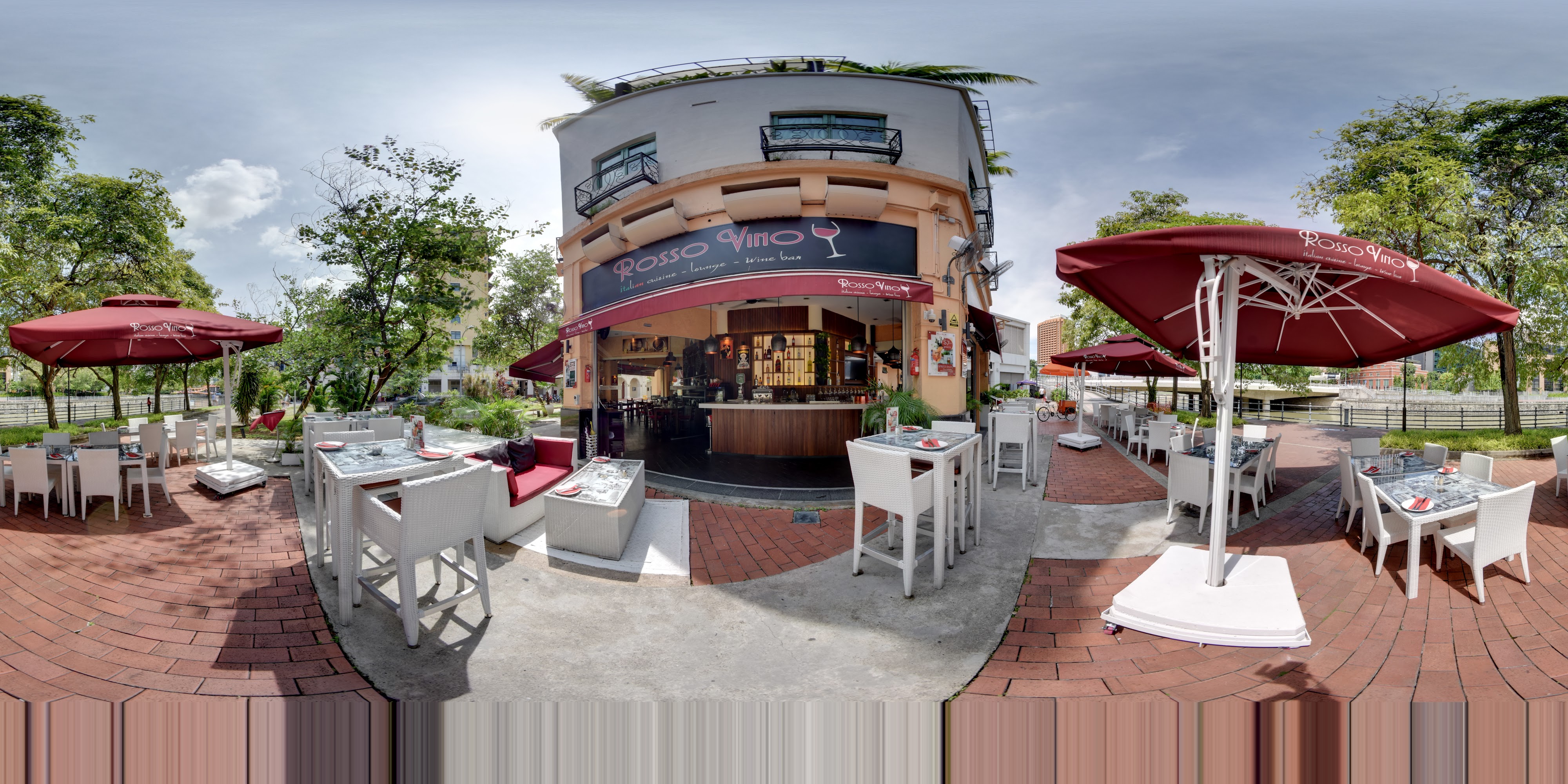 Rooftop Dining Outdoor Space