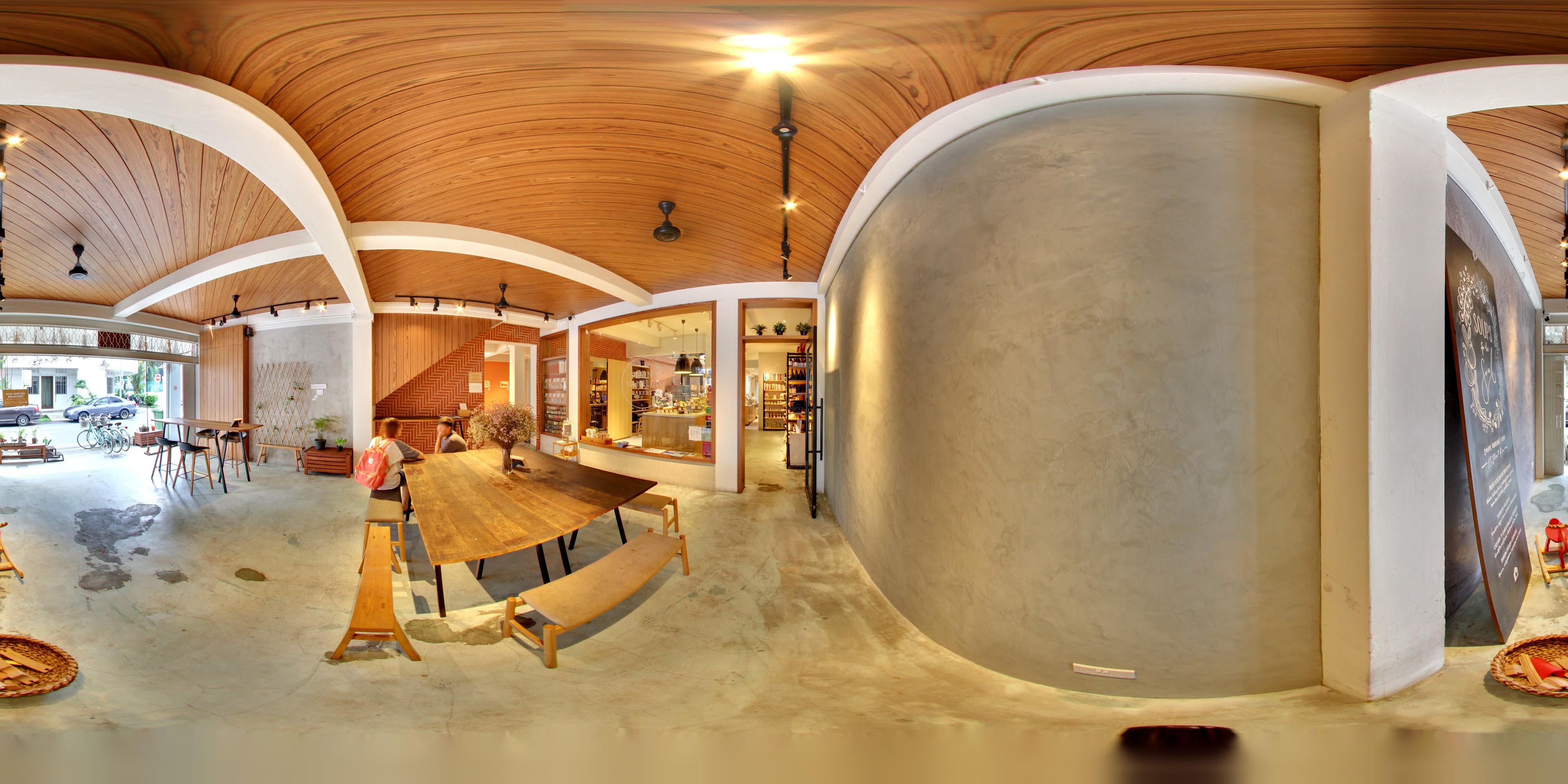 Chic Rustic Indoor Marketplace