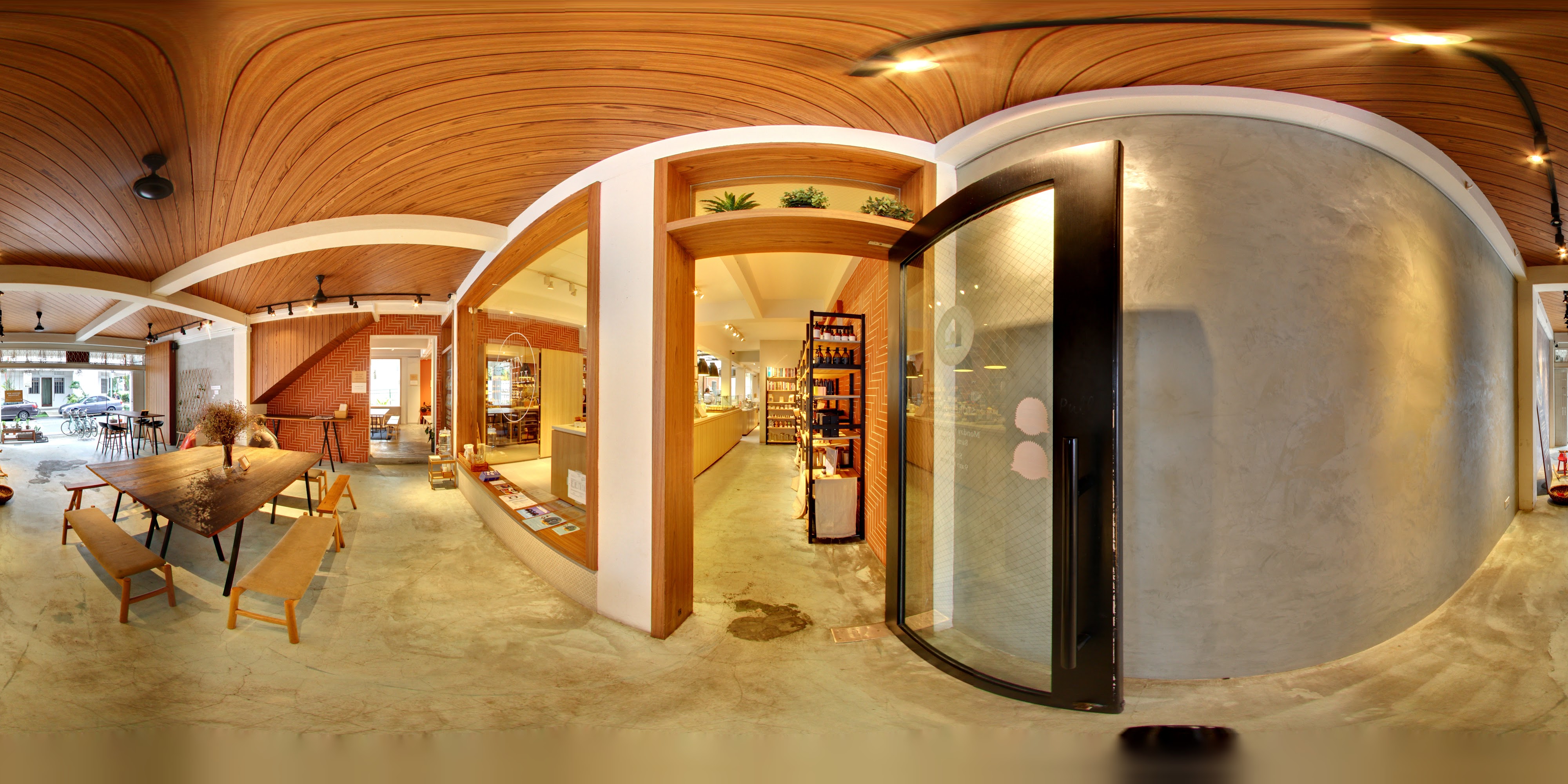 Vibrant Rustic Interior Design Space