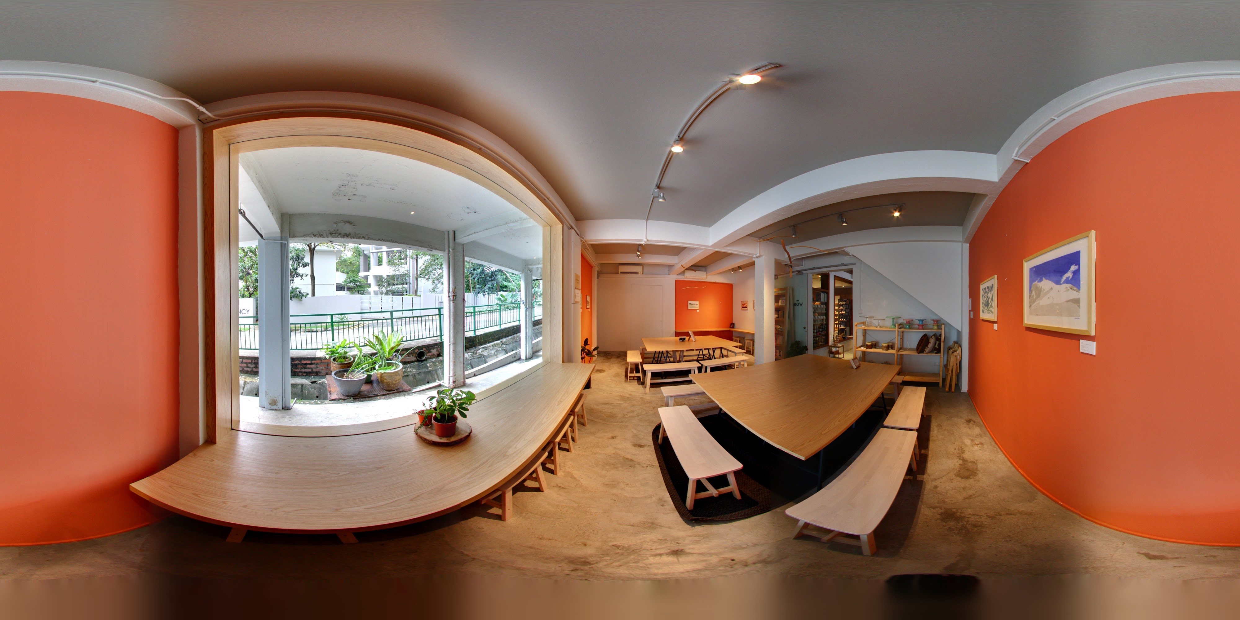 Community Cafe Interior Design