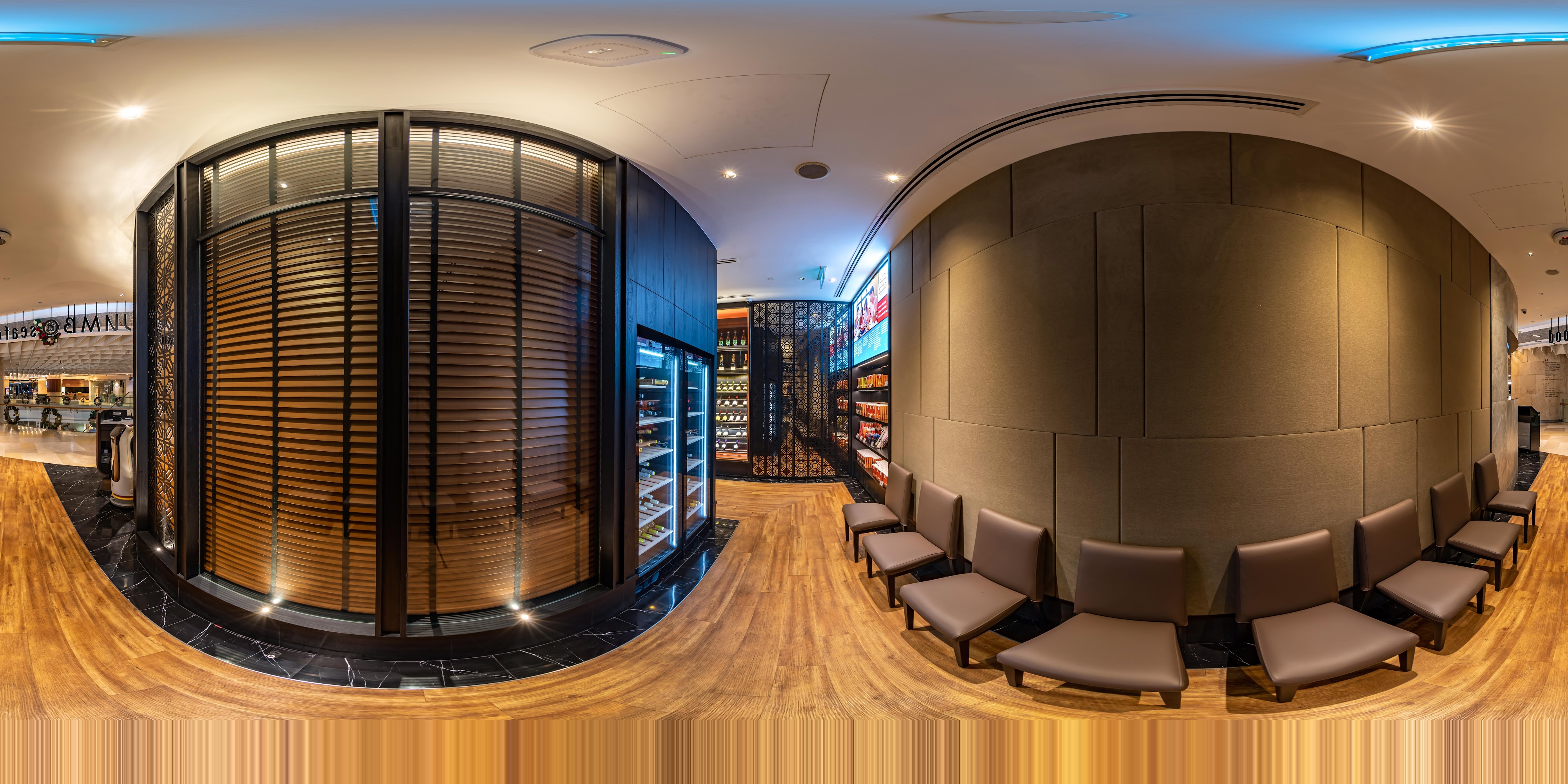 Luxury Seafood Restaurant Interior