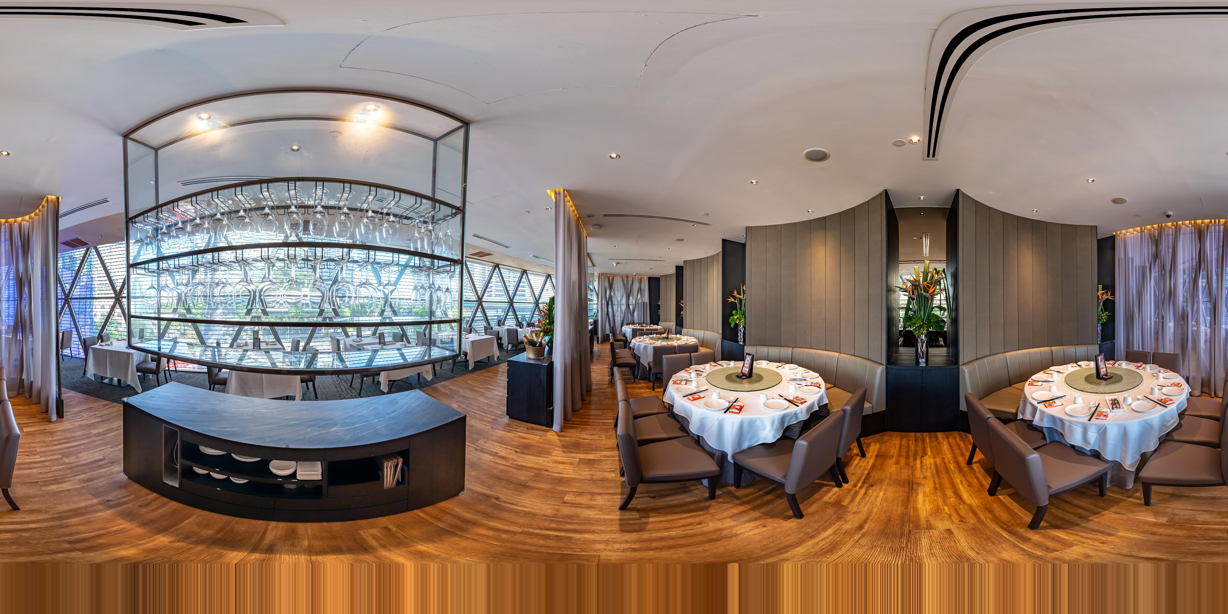 Modern Upscale Dining Area