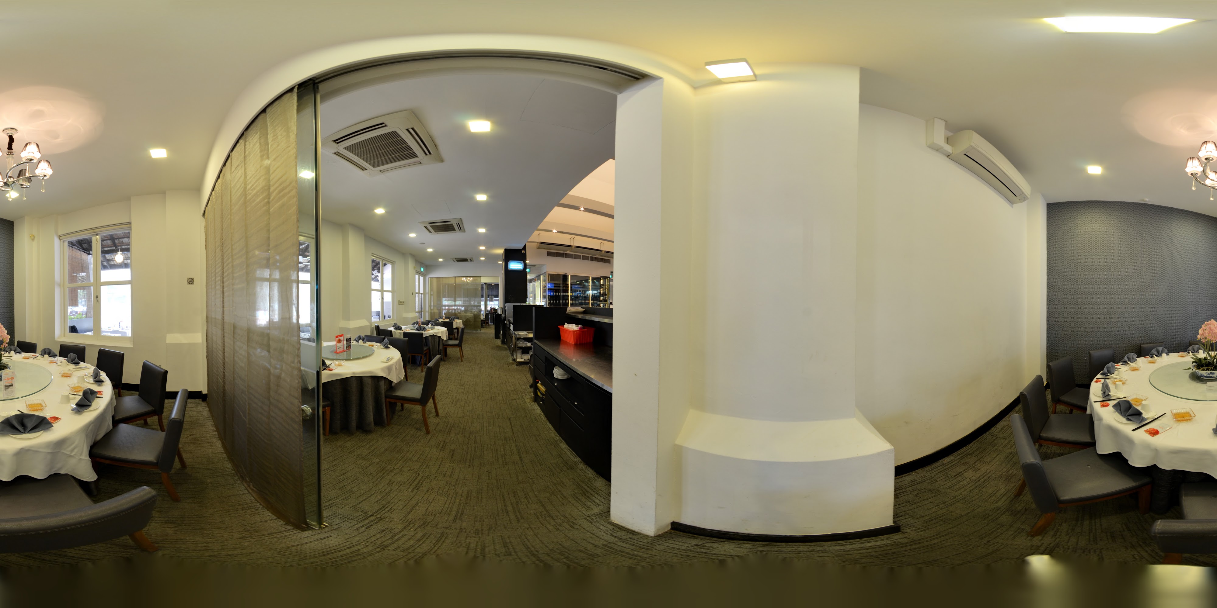 Elegant Seafood Dining Interior