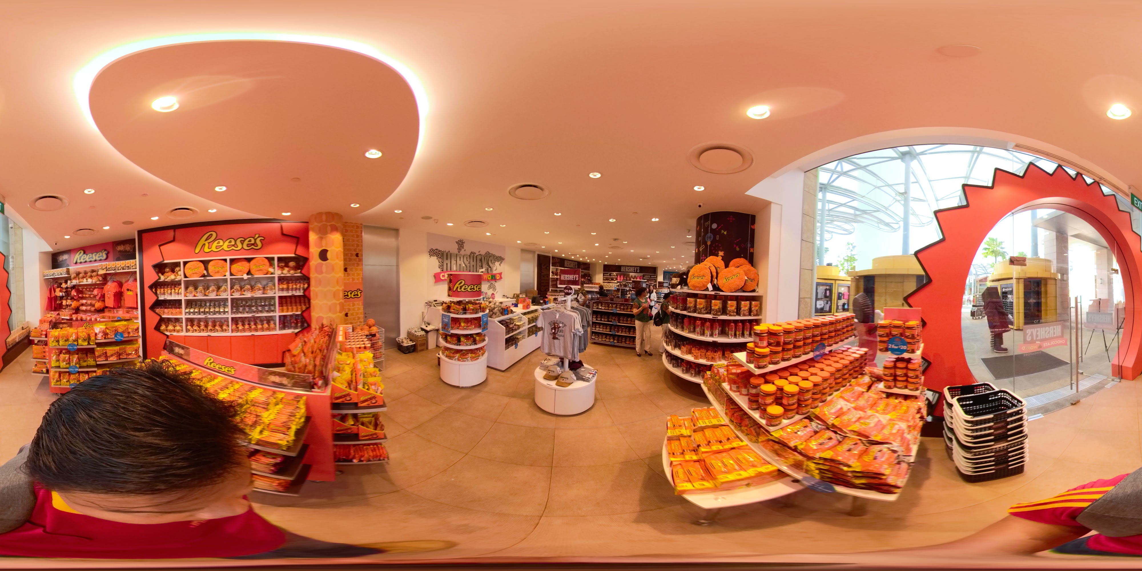 Colorful Candy Store Interior