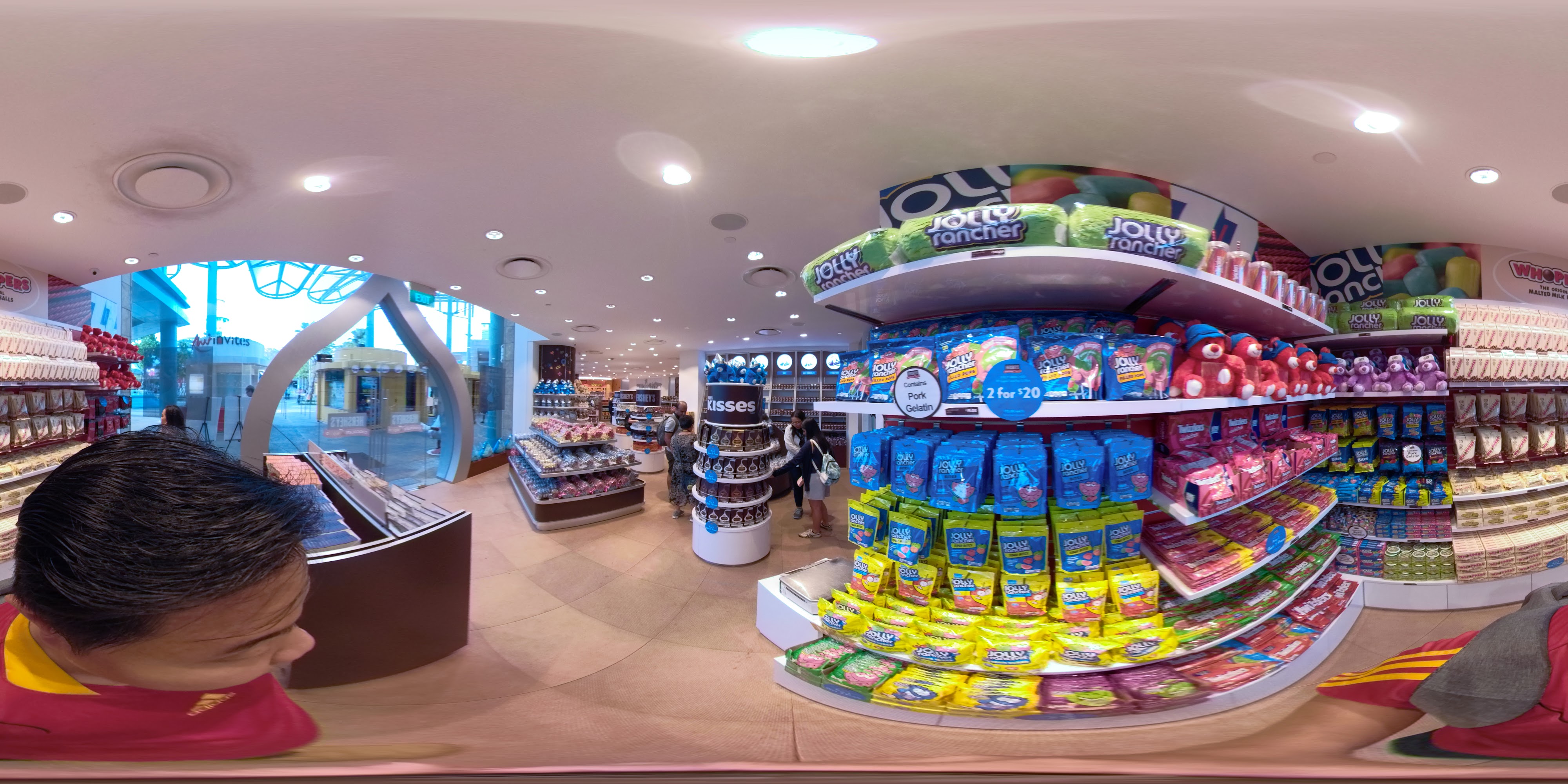 Chocolate Shop Sweet Haven Circular Display