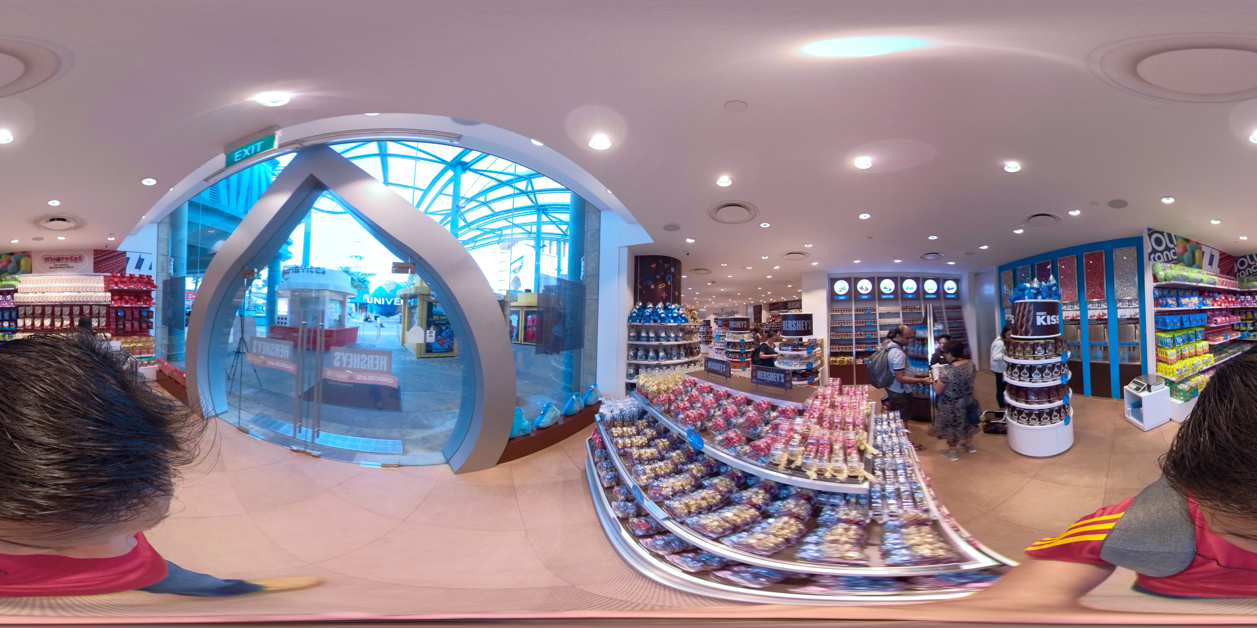 Sugar-Sweet Chocolate Shop Display.