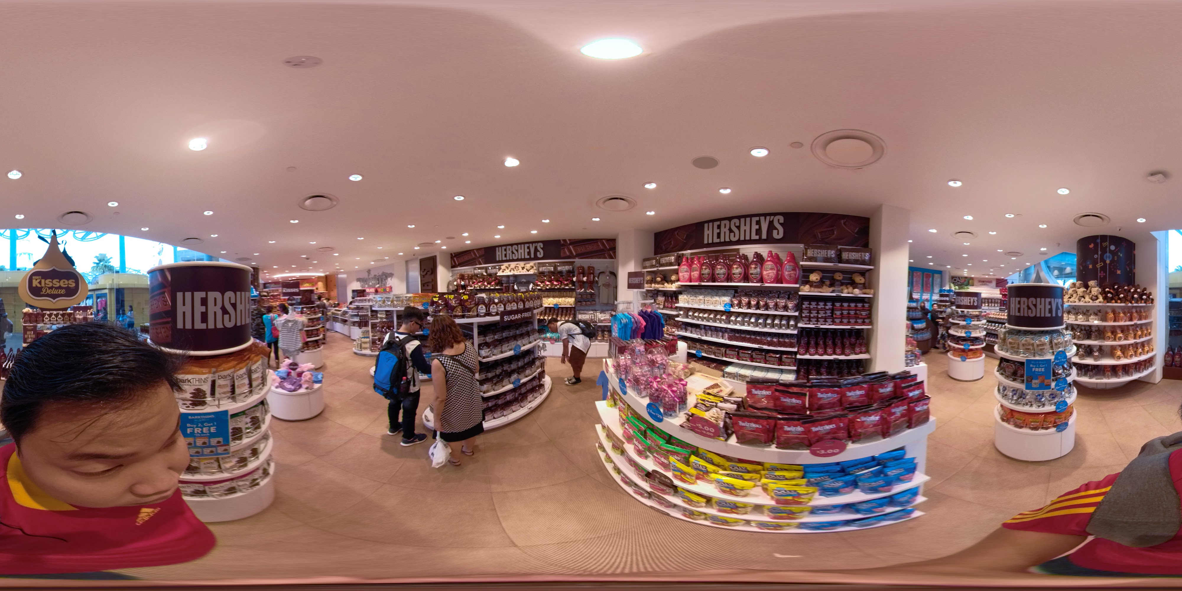 Sweets Filled Retail Store Interior