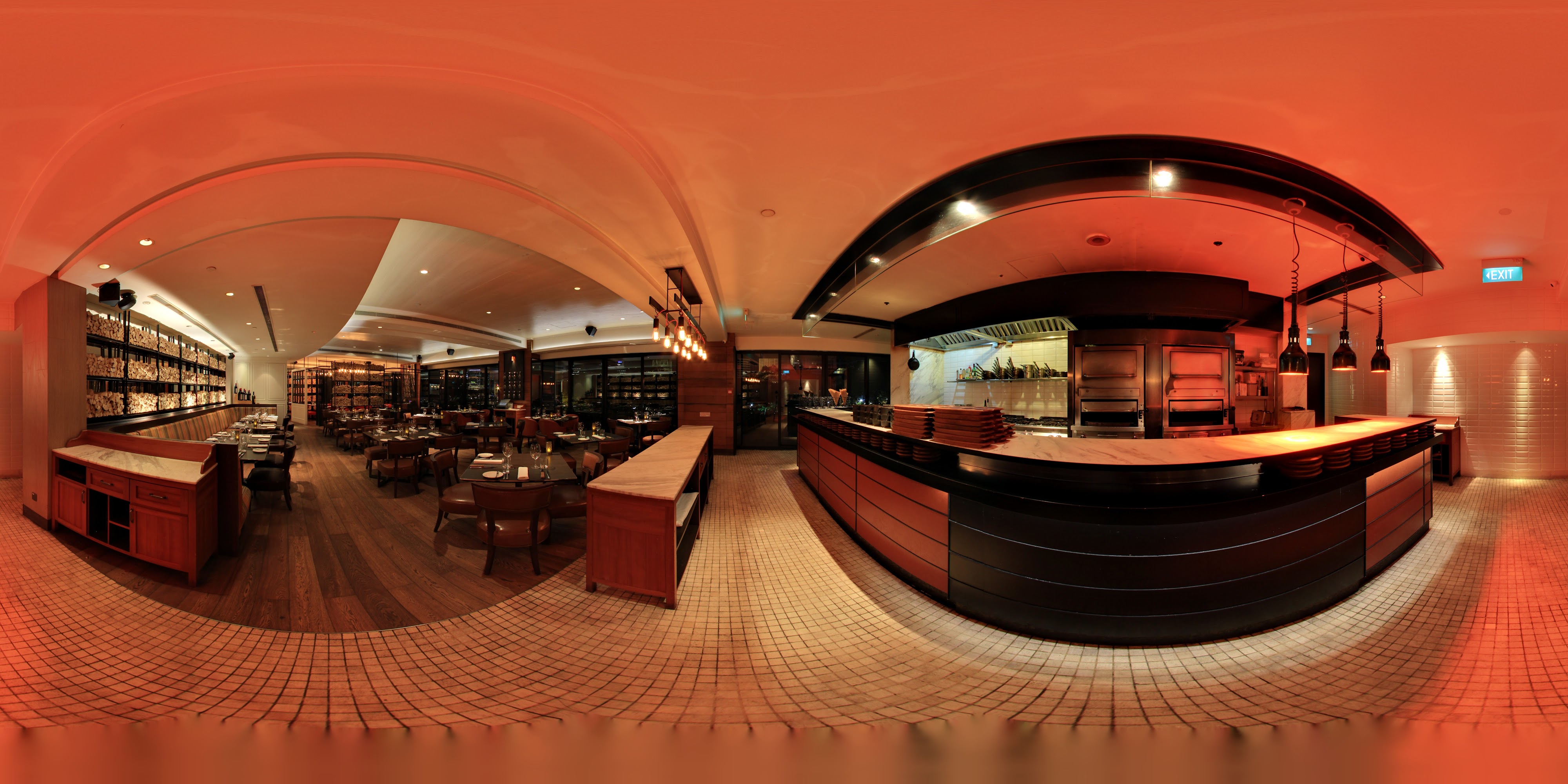 Elegant Indoor Dining Space